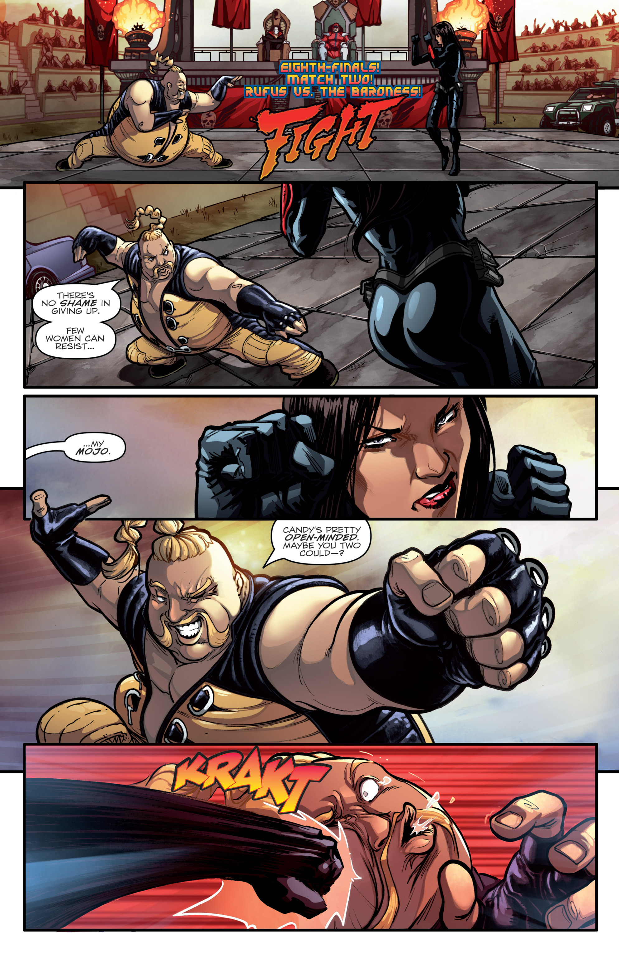 Read online Street Fighter X G.I. Joe comic -  Issue #1 - 13