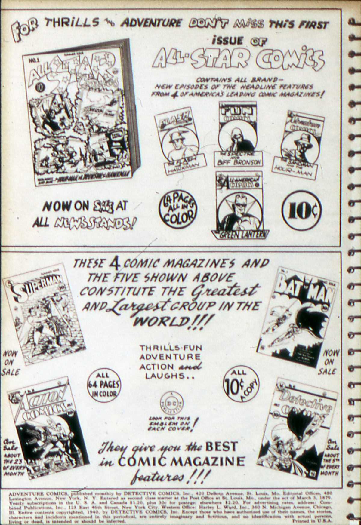 Adventure Comics (1938) 53 Page 2
