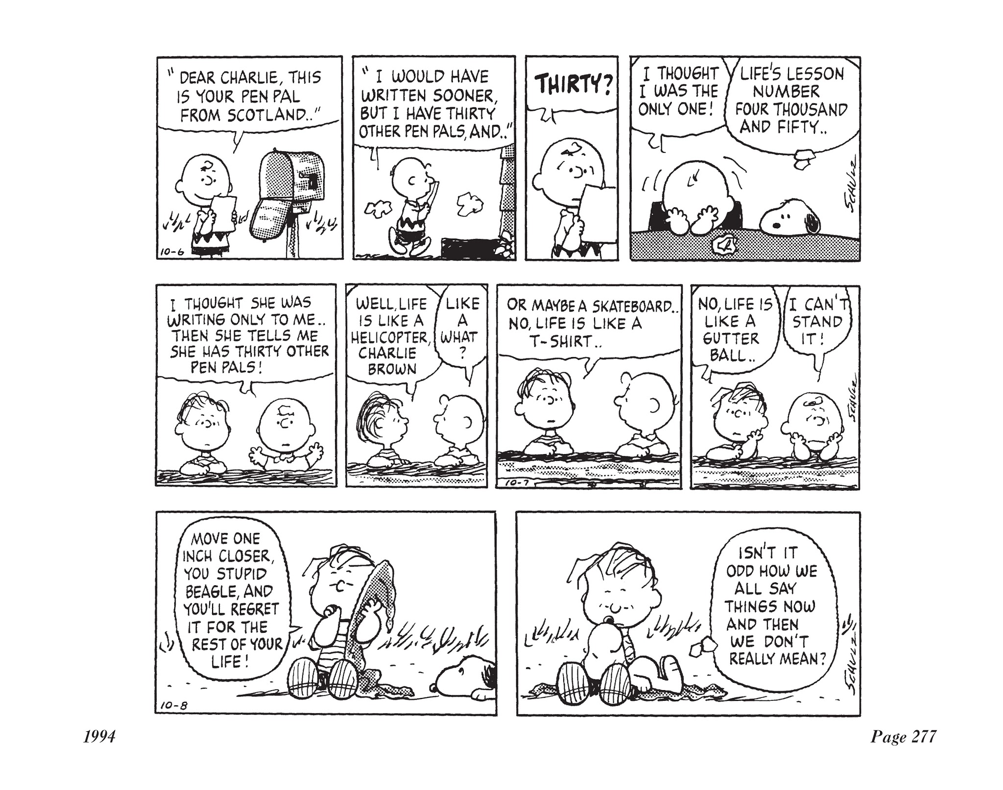 Read online The Complete Peanuts comic -  Issue # TPB 22 - 294