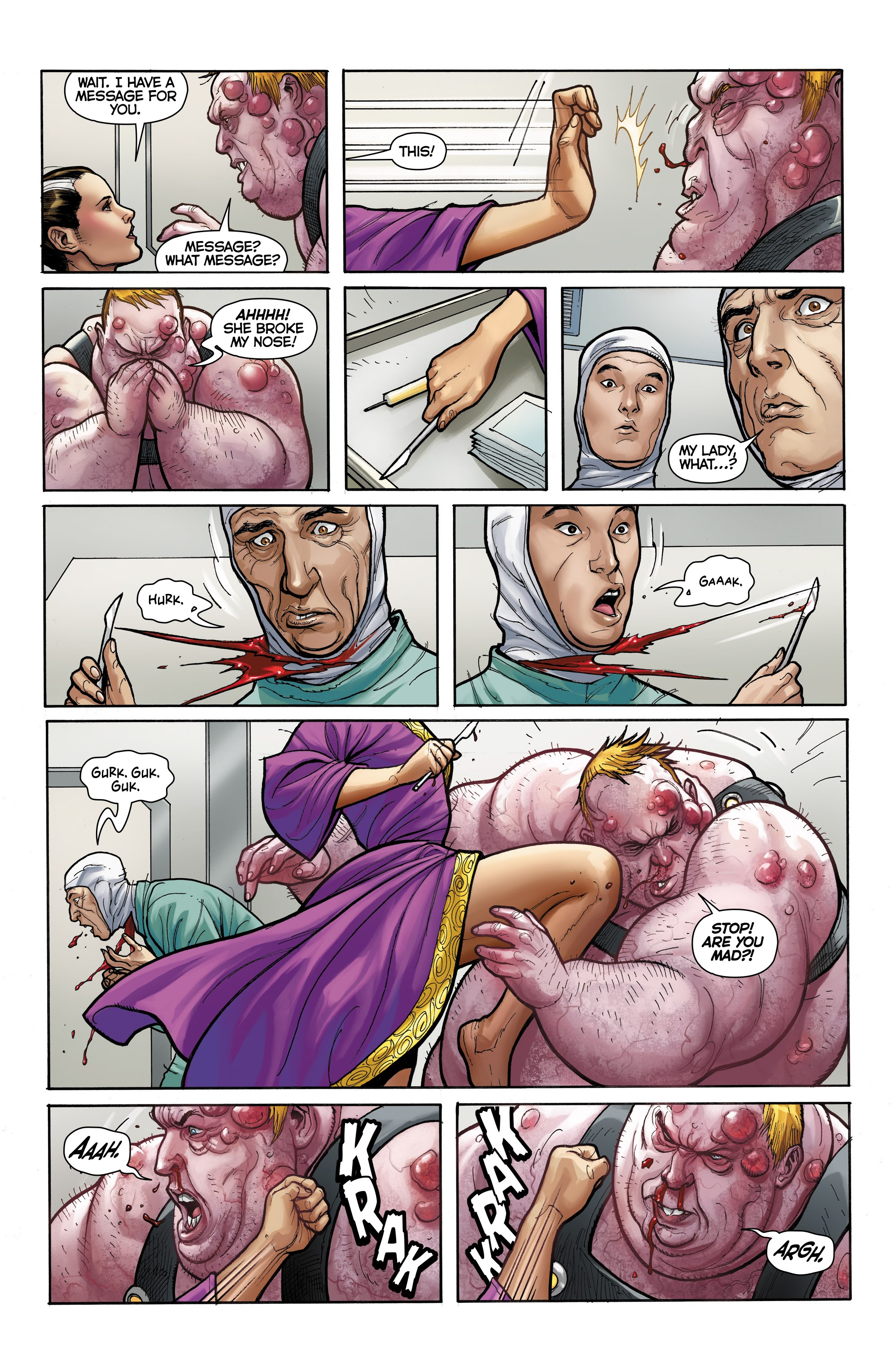Read online Fight Girls comic -  Issue #5 - 13