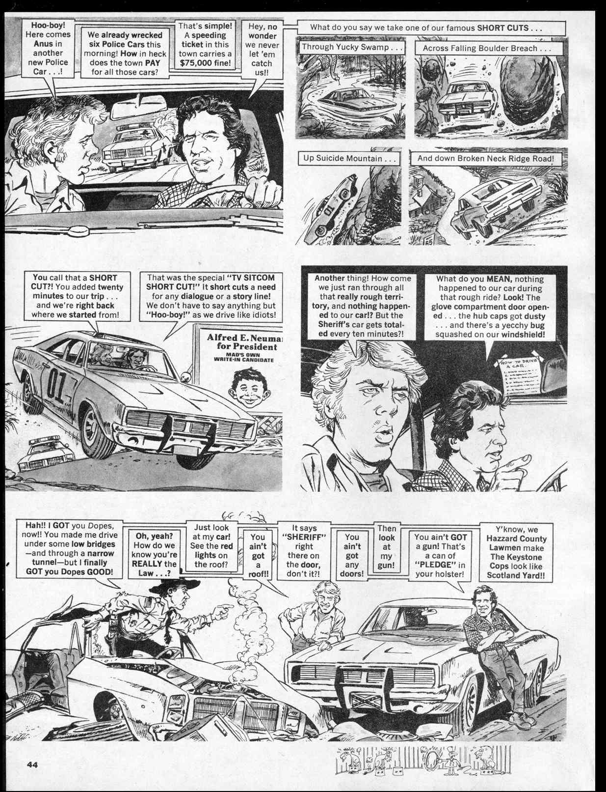 Read online MAD comic -  Issue #219 - 46