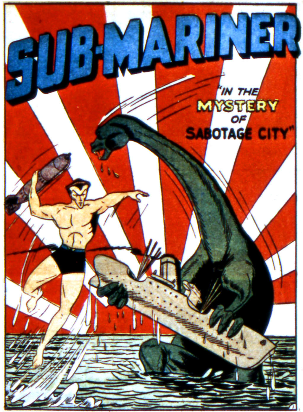 Read online Sub-Mariner Comics comic -  Issue #12 - 15