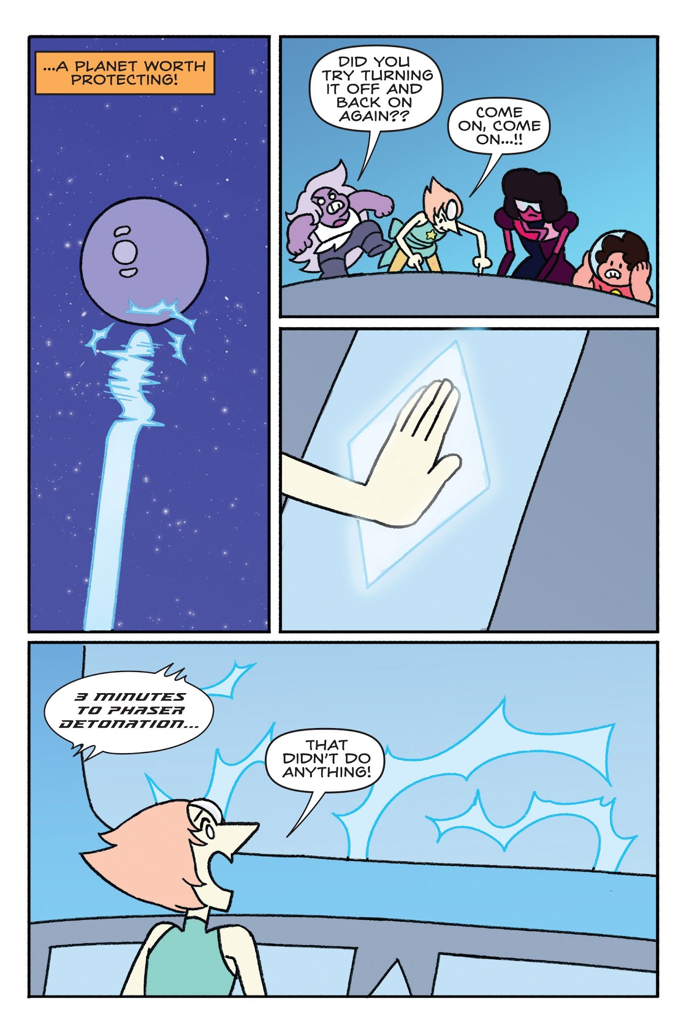 Read online Steven Universe: Anti-Gravity comic -  Issue # TPB - 105