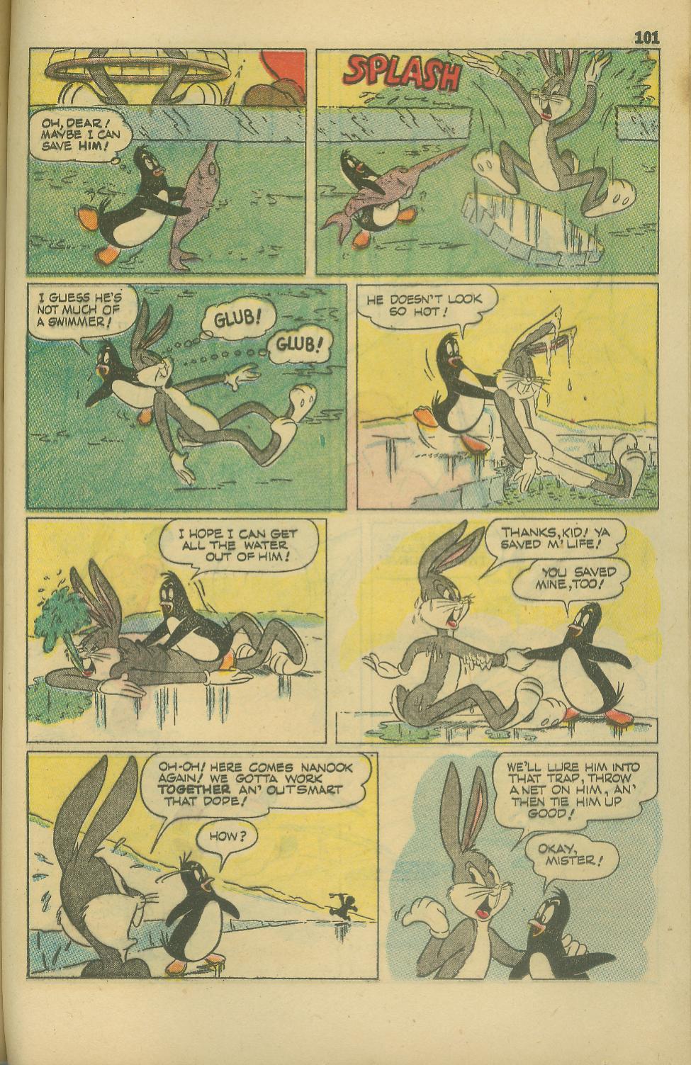 Read online Bugs Bunny's Christmas Funnies comic -  Issue # TPB 1 - 103