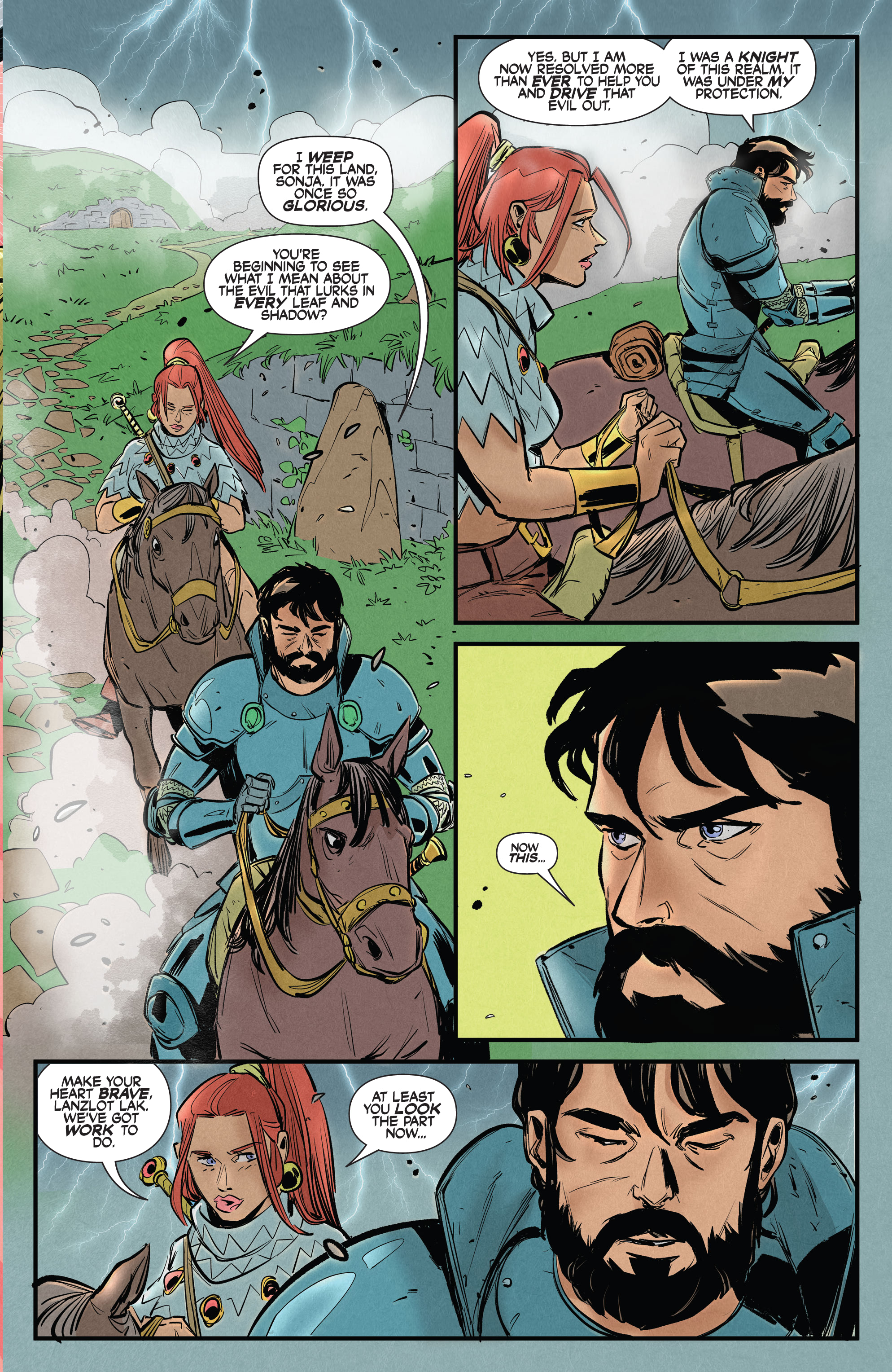Read online Immortal Red Sonja comic -  Issue #6 - 19