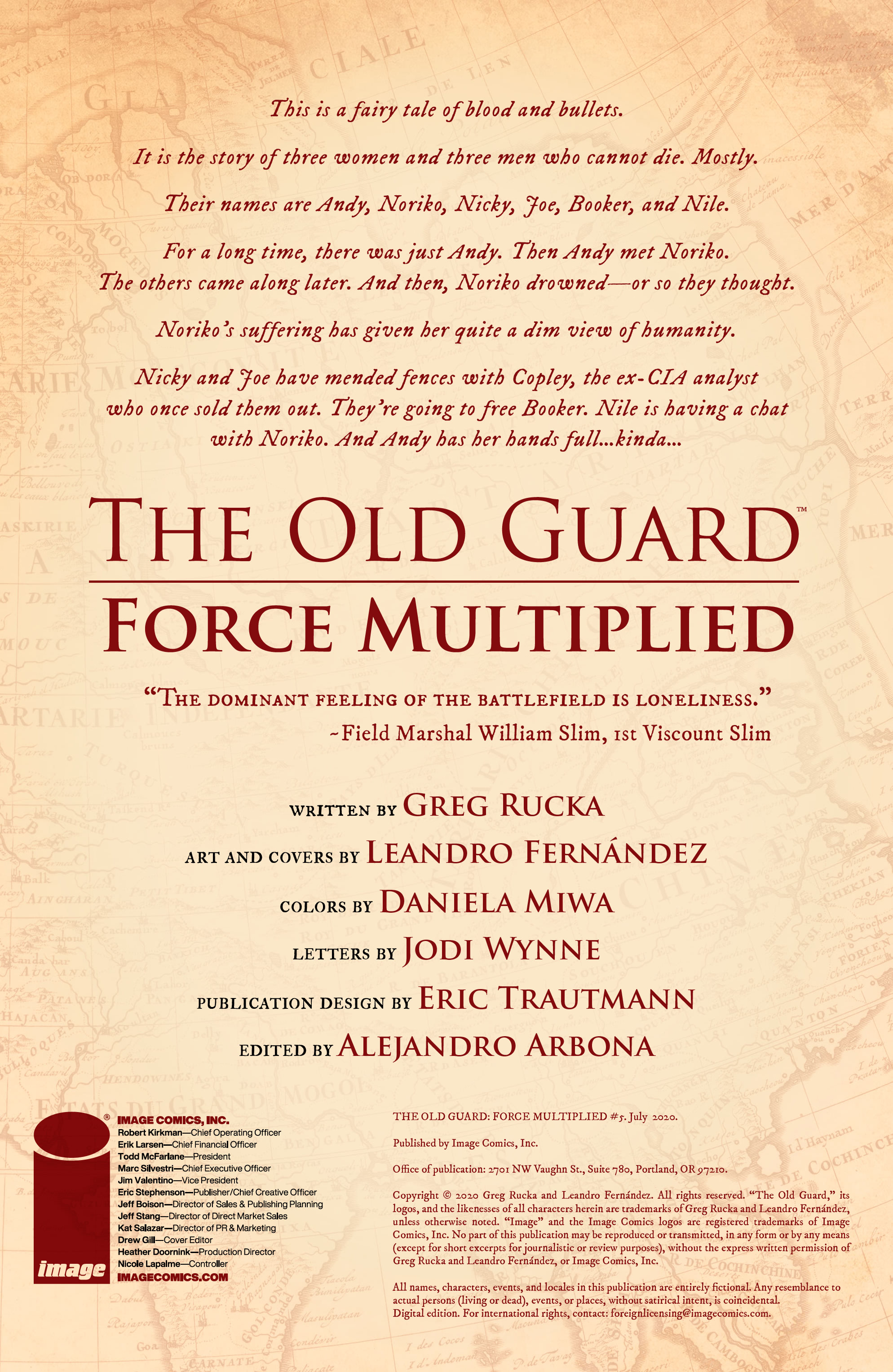 Read online The Old Guard: Force Multiplied comic -  Issue #5 - 2