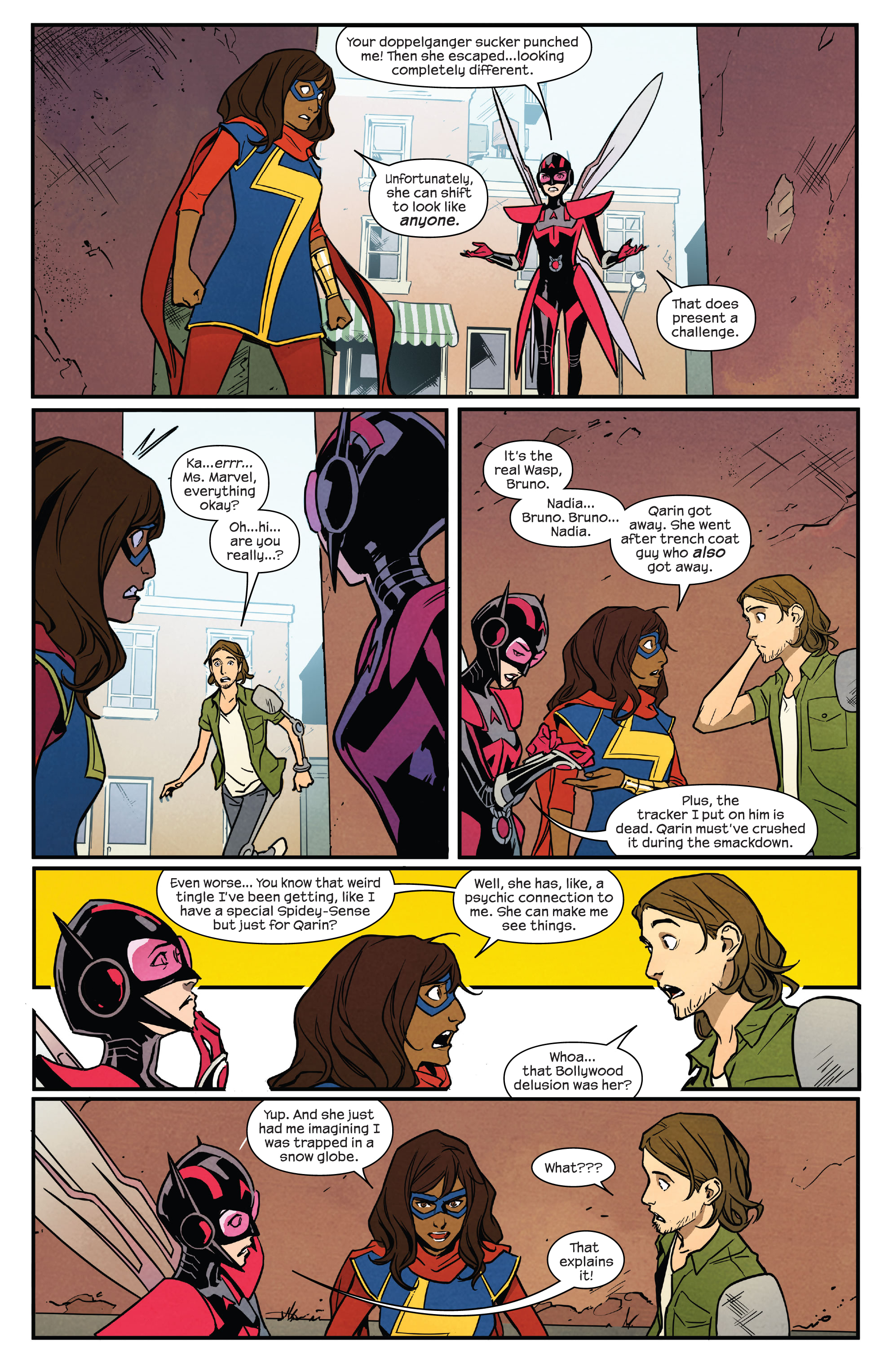 Read online Ms. Marvel: Beyond the Limit comic -  Issue #5 - 4