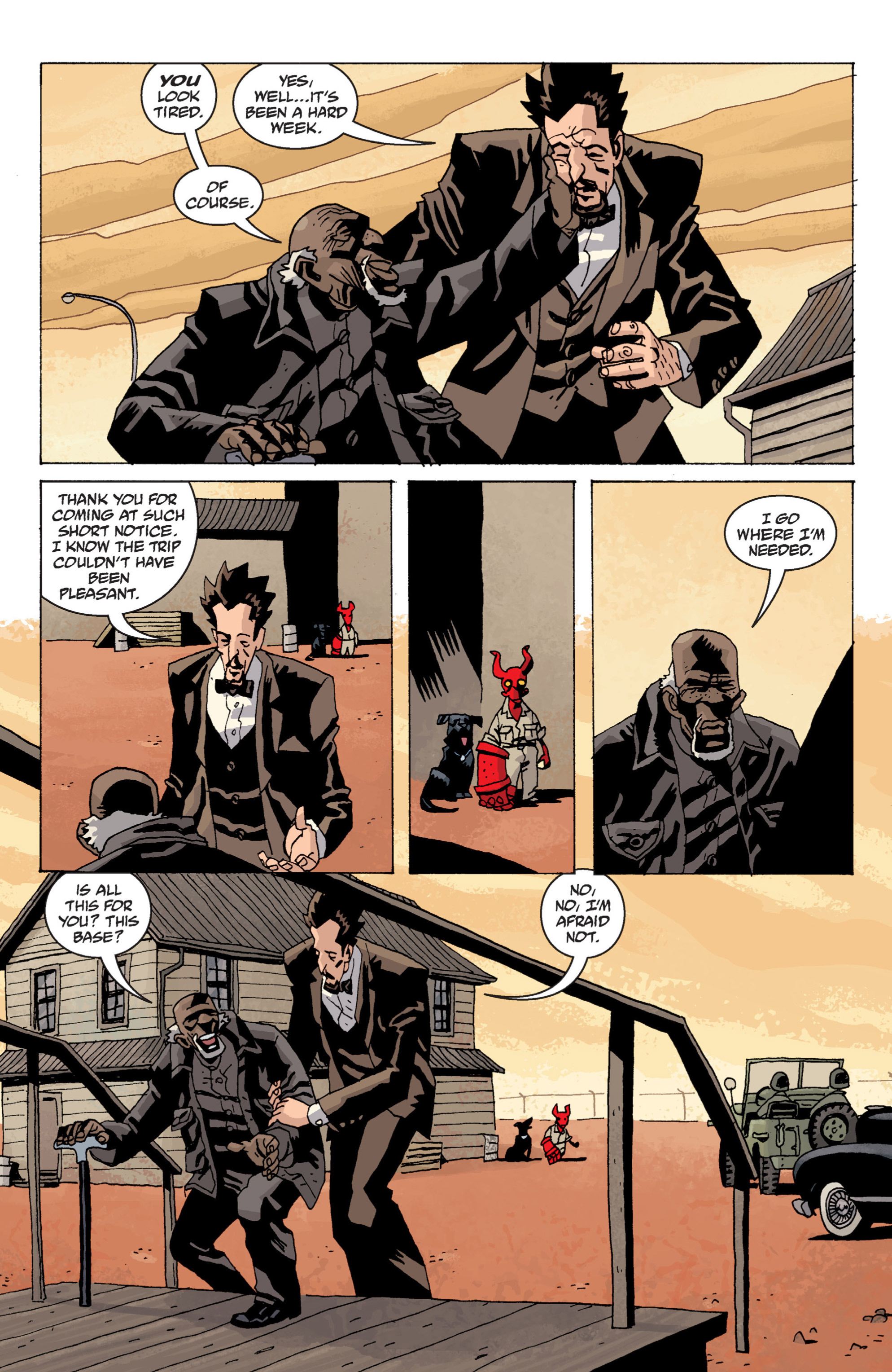 Read online B.P.R.D.: Hollow Earth and Other Stories comic -  Issue # TPB 13 - 114