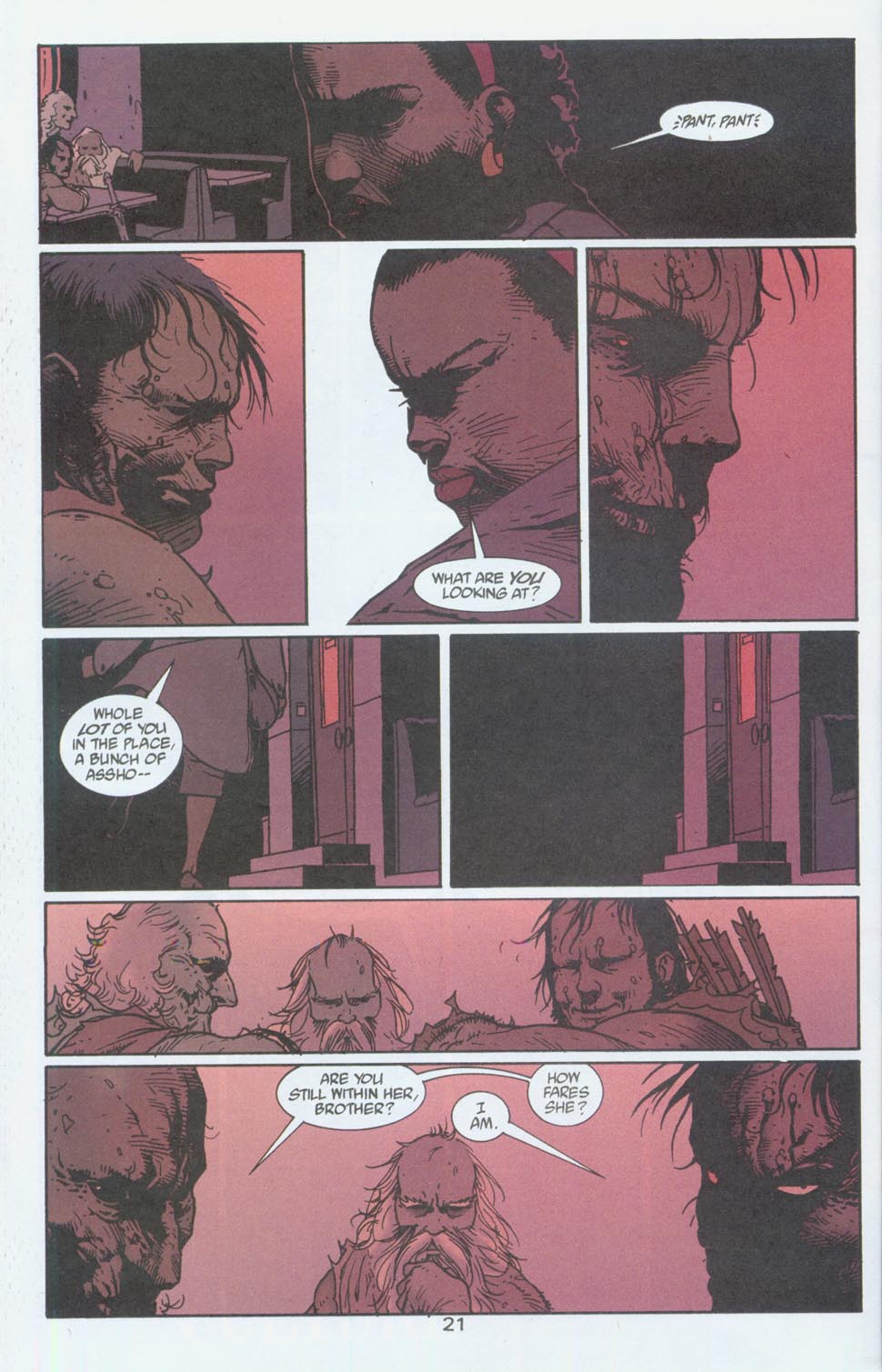 Read online Four Horsemen comic -  Issue #3 - 24