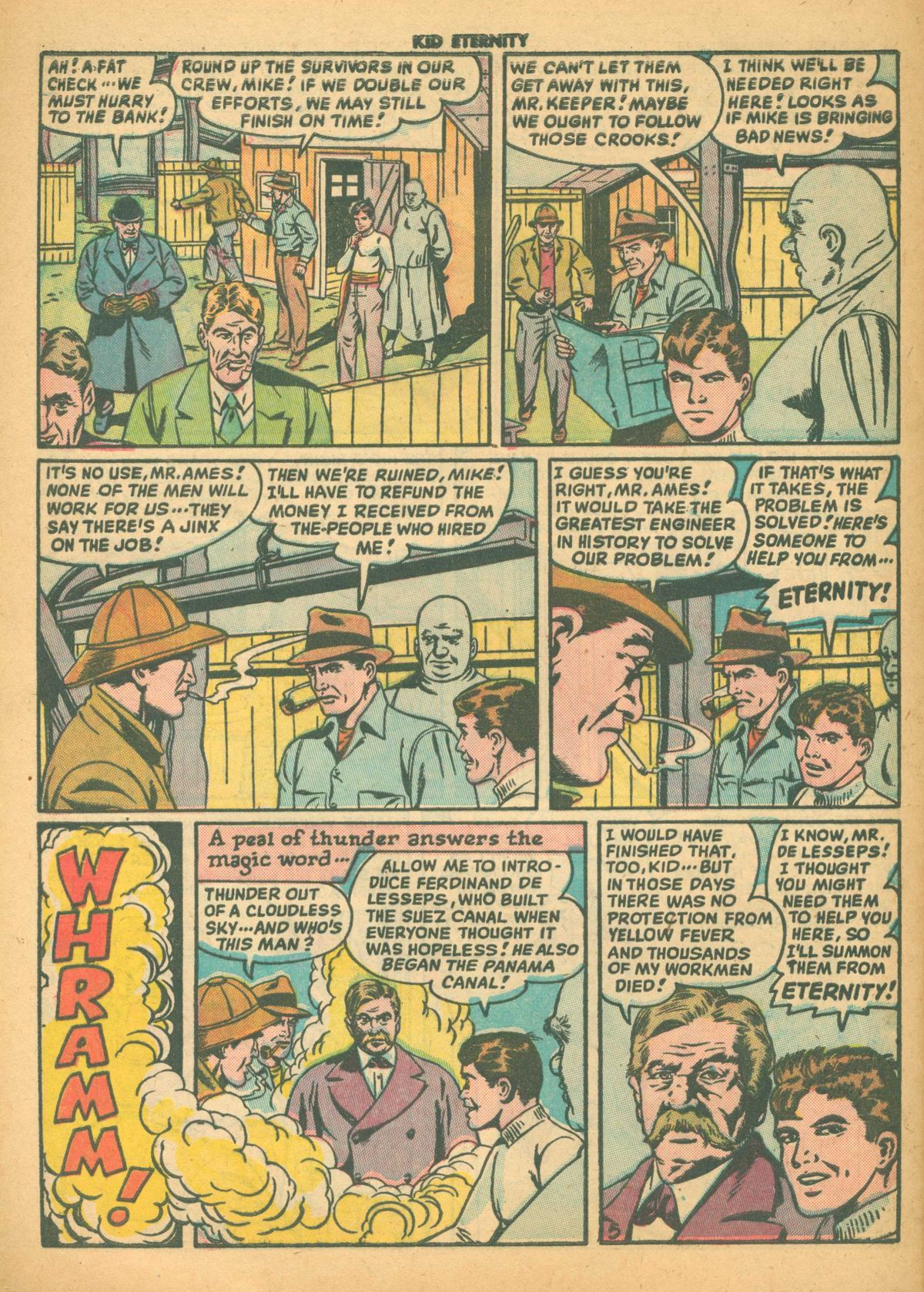 Read online Kid Eternity (1946) comic -  Issue #16 - 28