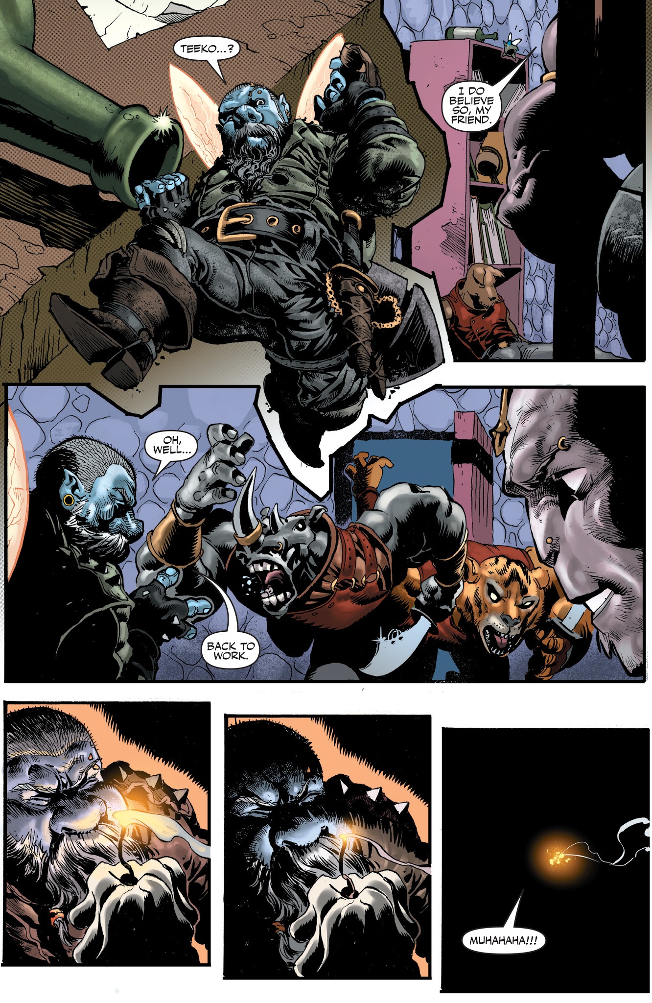 Read online Gears & Bones comic -  Issue #1 - 17