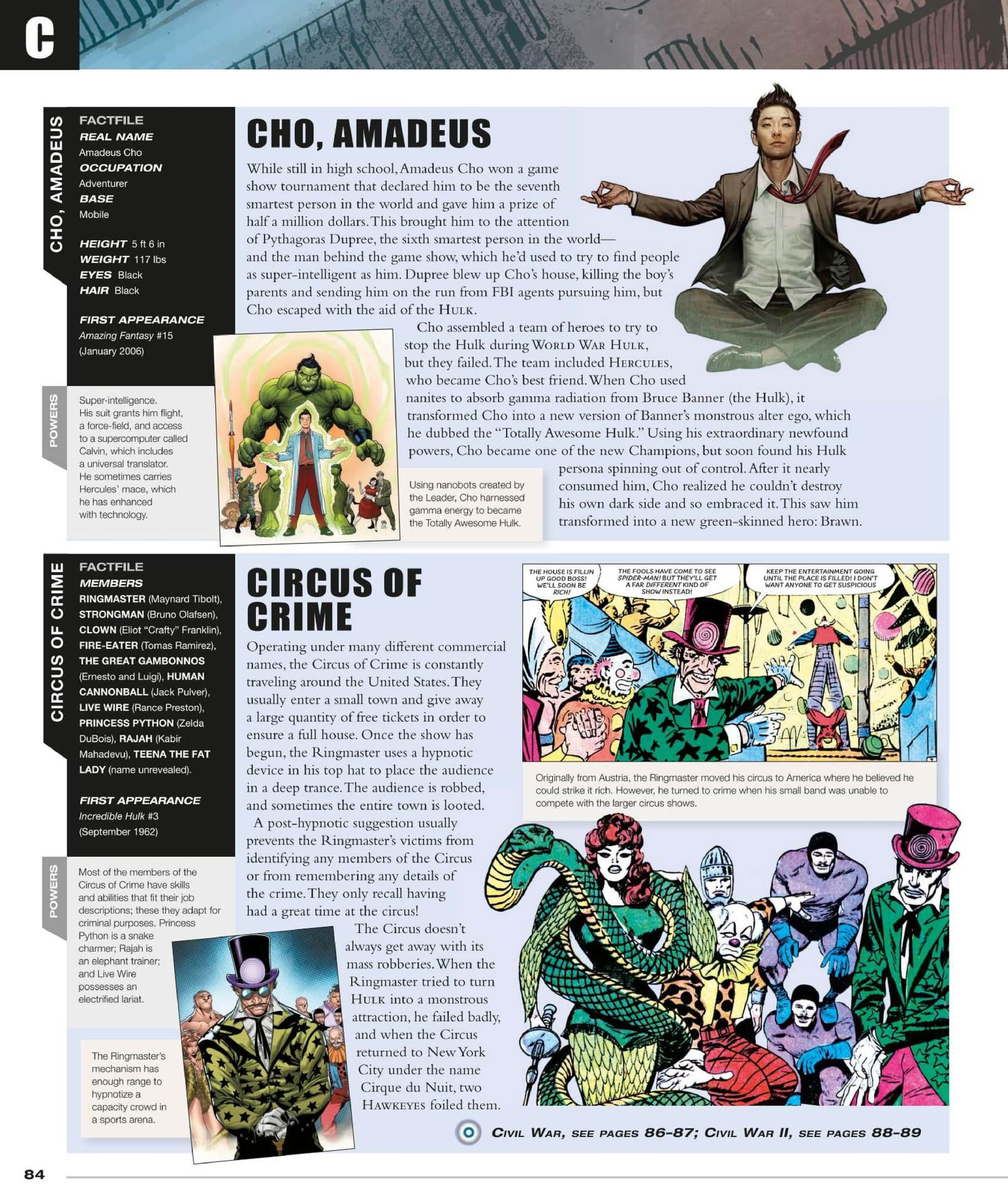 Read online Marvel Encyclopedia, New Edition comic -  Issue # TPB (Part 1) - 86