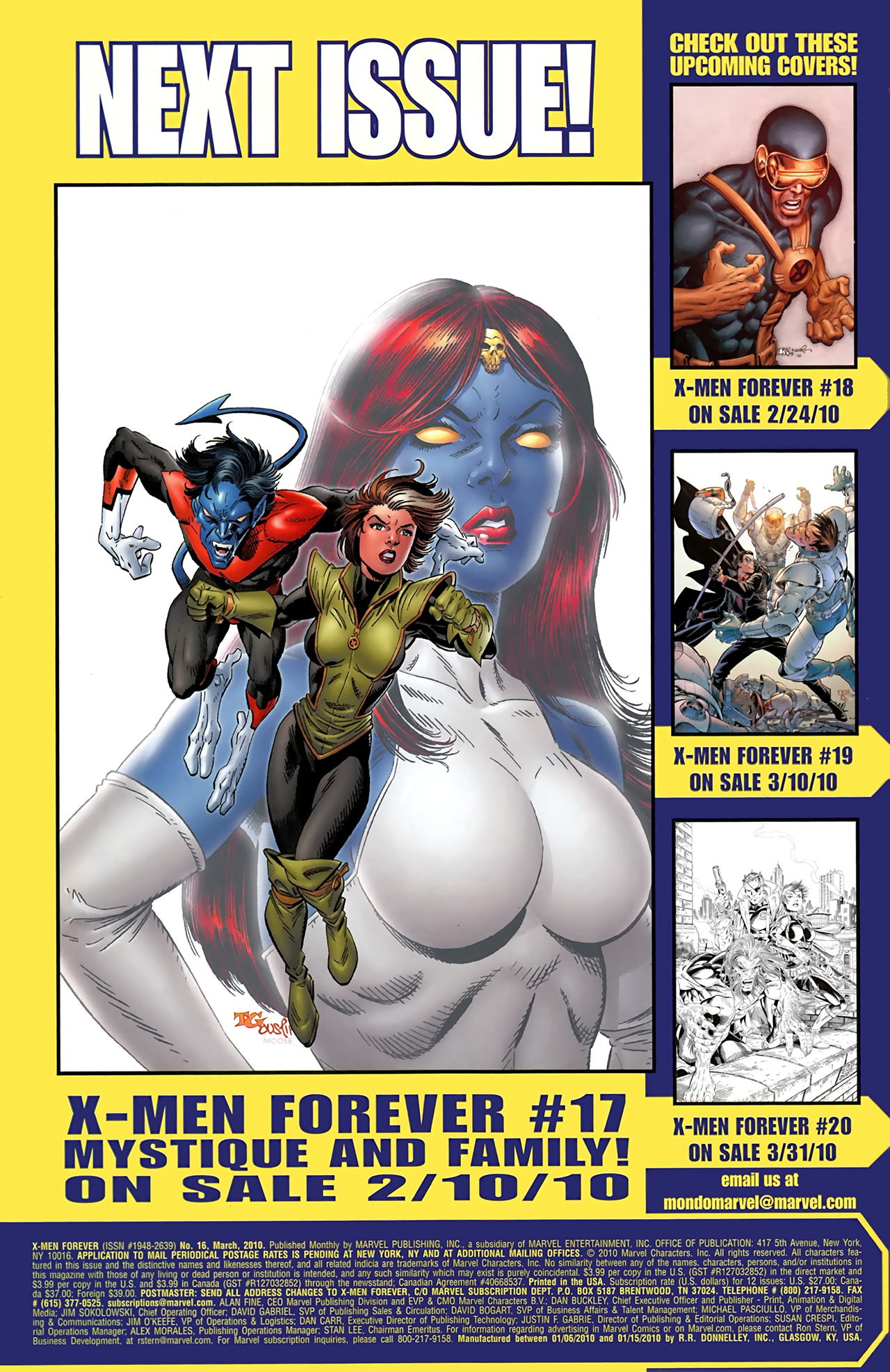 Read online X-Men Forever (2009) comic -  Issue #16 - 25