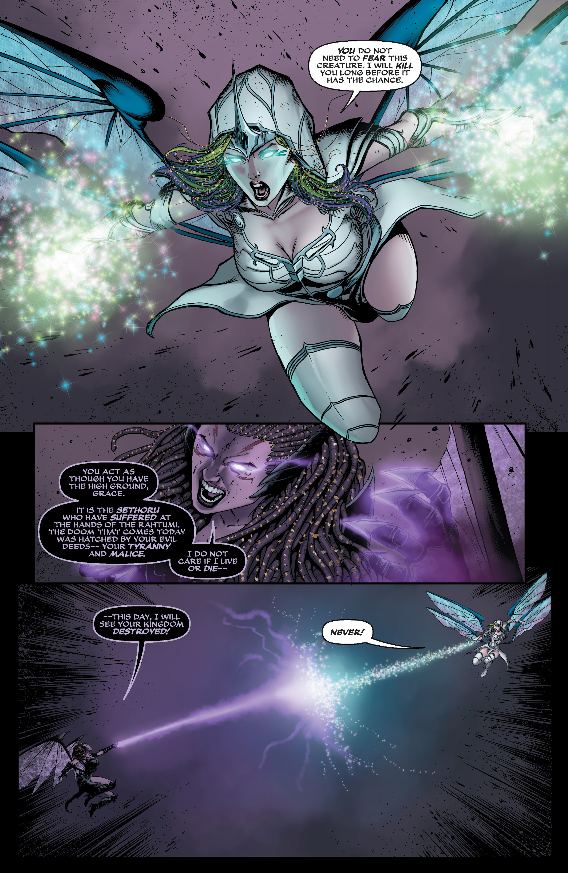 Read online Michael Turner's Soulfire (2011) comic -  Issue #8 - 8