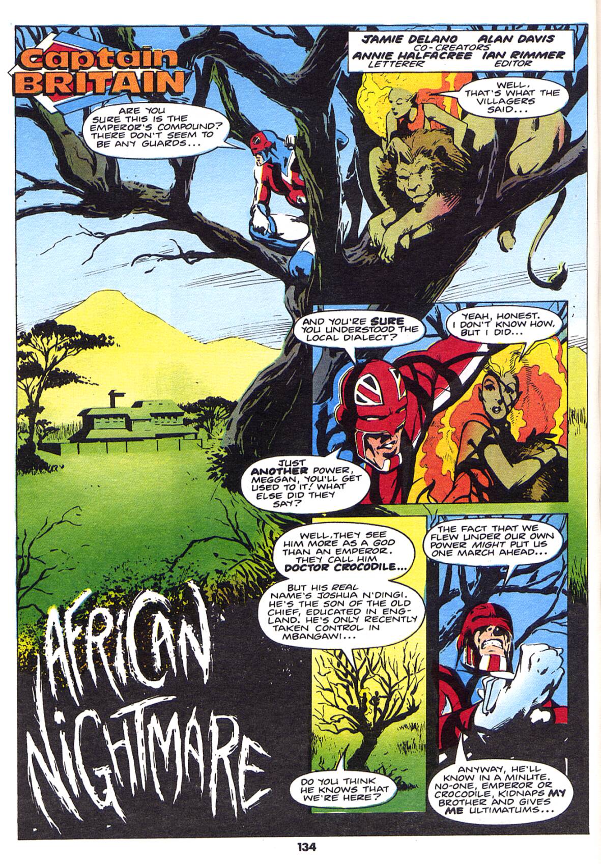 Read online Captain Britain (1988) comic -  Issue # TPB - 134