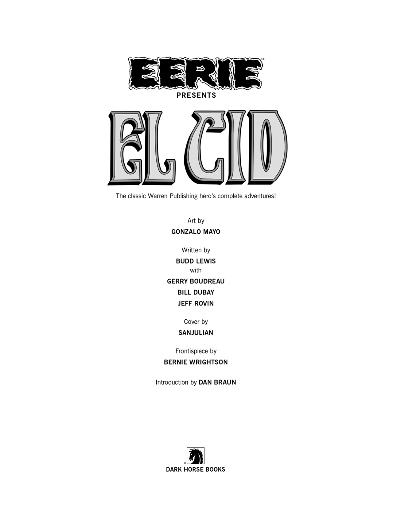 Read online Eerie Presents El Cid comic -  Issue # TPB - 4