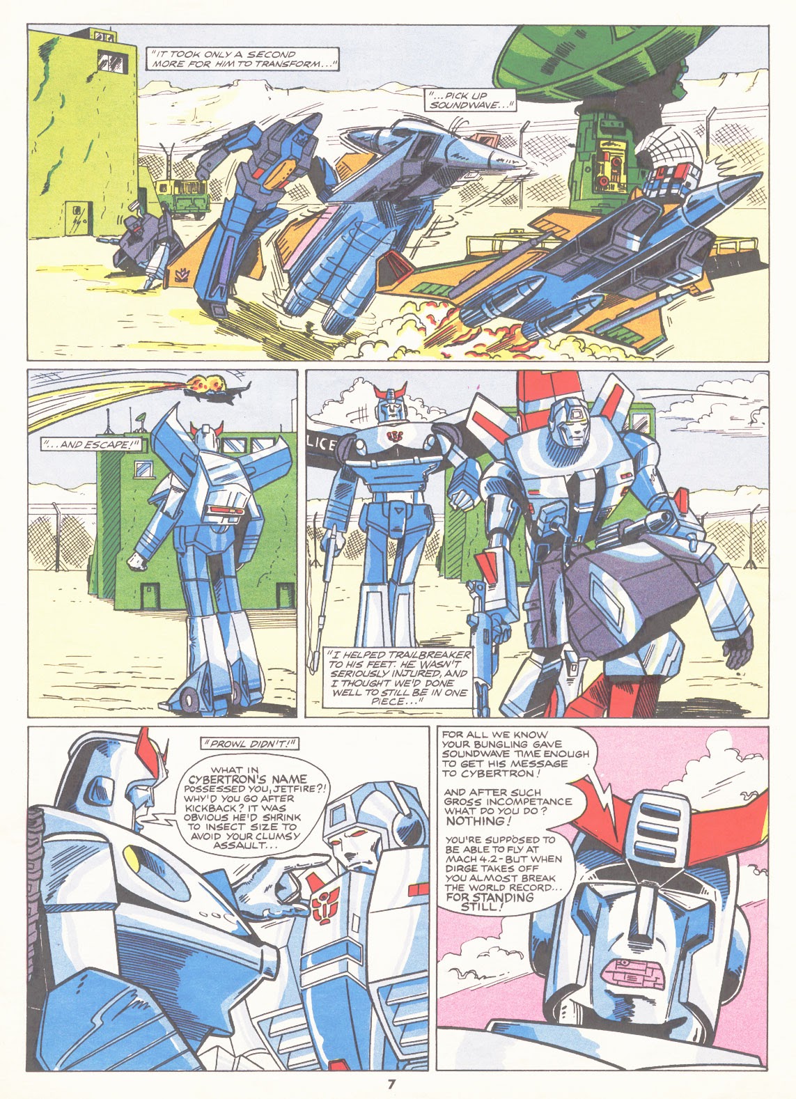 Read online The Transformers (UK) comic -  Issue #93 - 7
