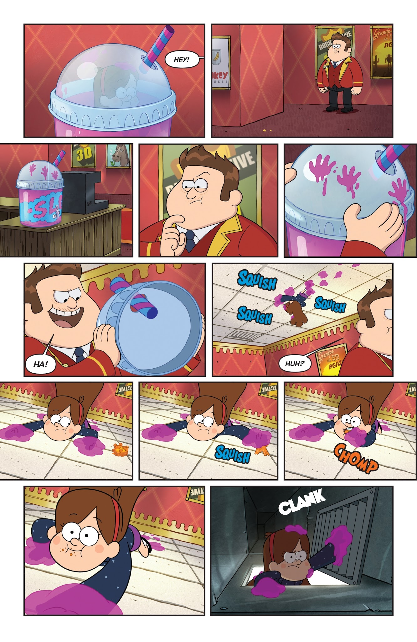 Read online Disney Gravity Falls Shorts Cinestory Comic comic -  Issue #4 - 26