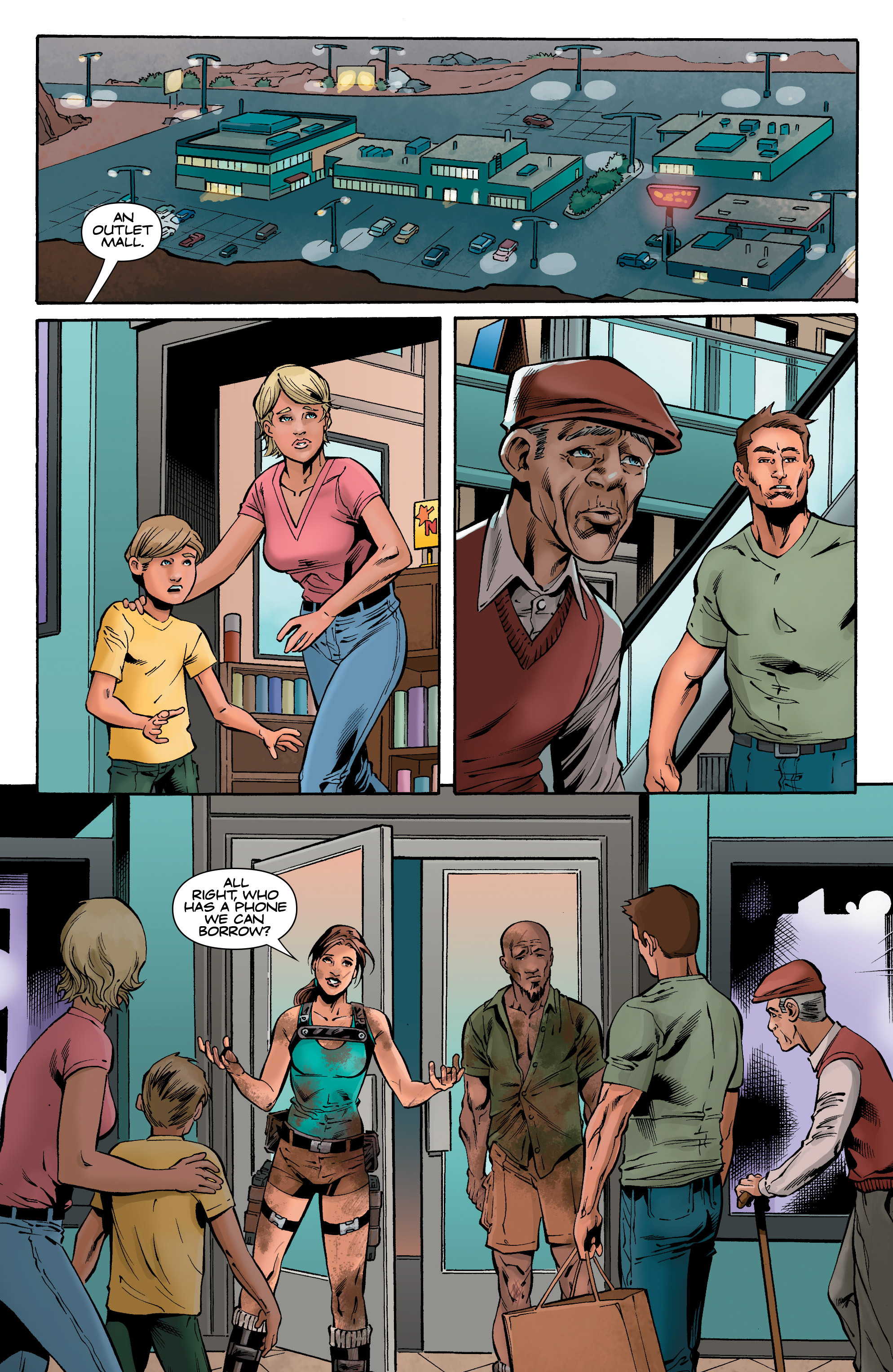 Read online Lara Croft and the Frozen Omen comic -  Issue #4 - 14