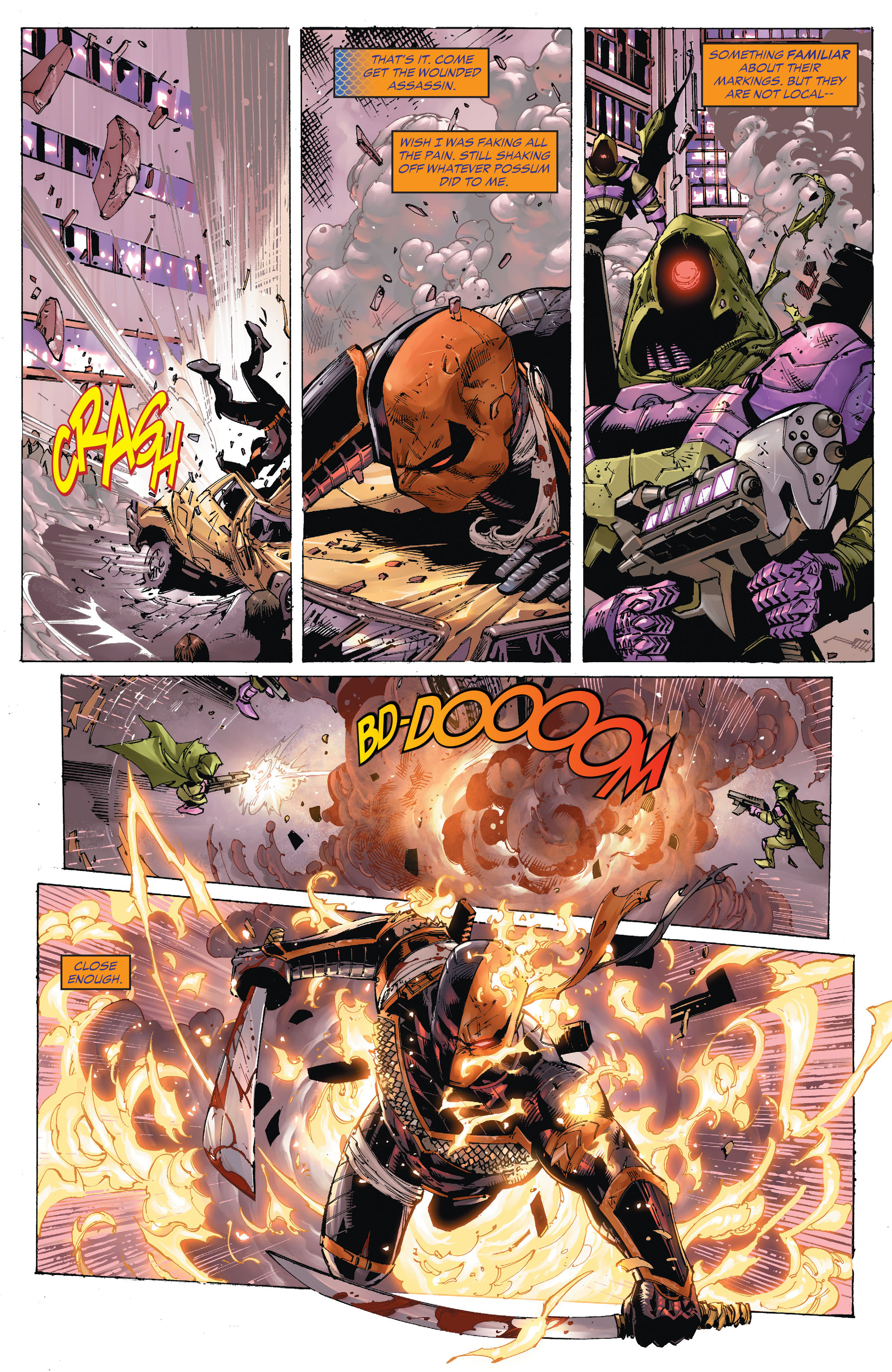 Read online Deathstroke: Gods of War comic -  Issue # TPB - 18