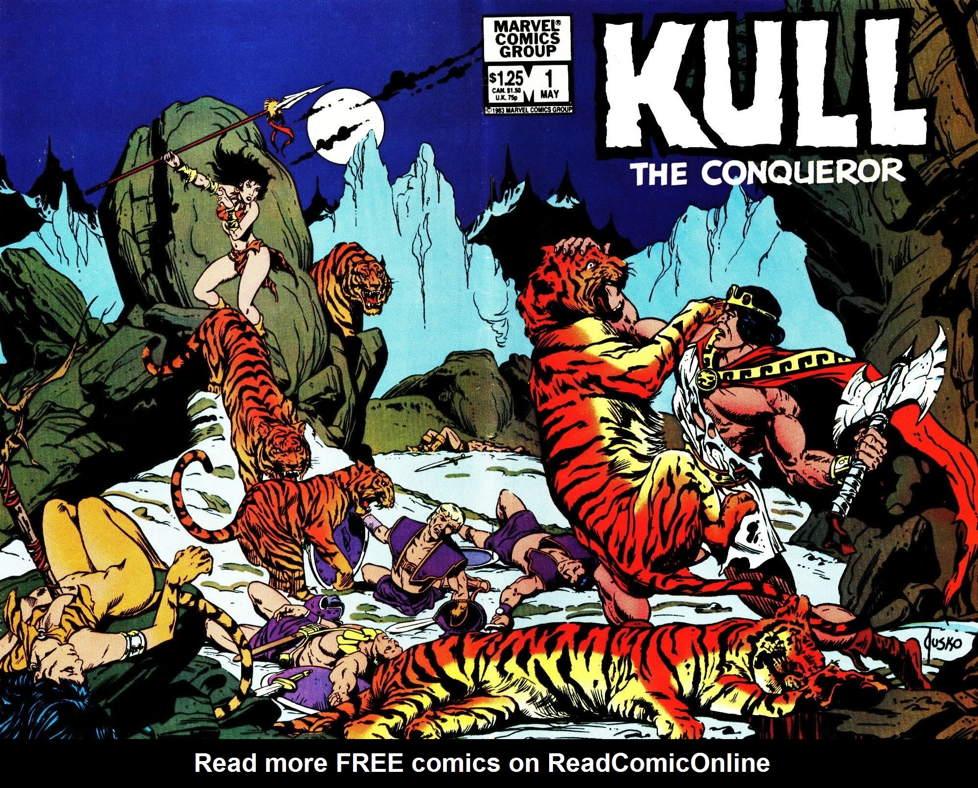 Read online Kull The Conqueror (1983) comic -  Issue #1 - 1