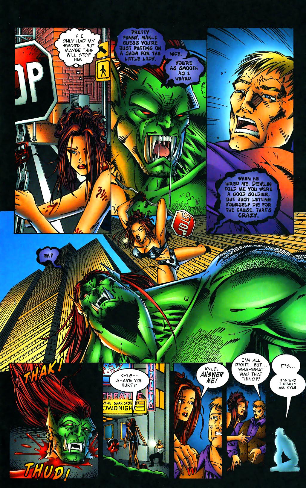 Read online Avengelyne (1996) comic -  Issue #1 - 26