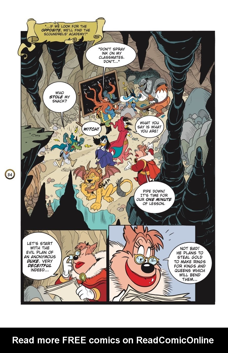 Read online Wizards of Mickey (2020) comic -  Issue # TPB 7 (Part 1) - 56