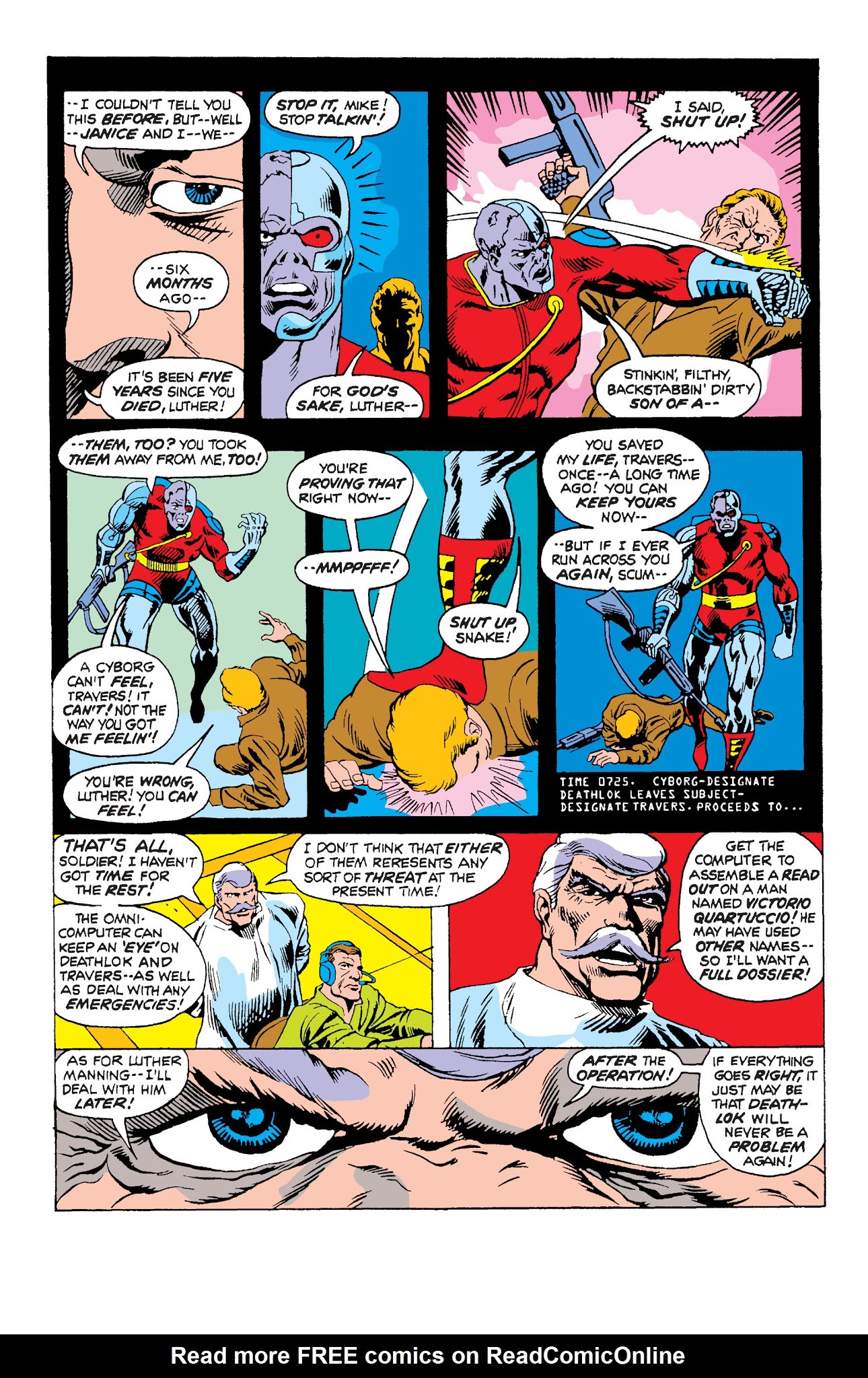 Read online Deathlok the Demolisher: The Complete Collection comic -  Issue # TPB - 108