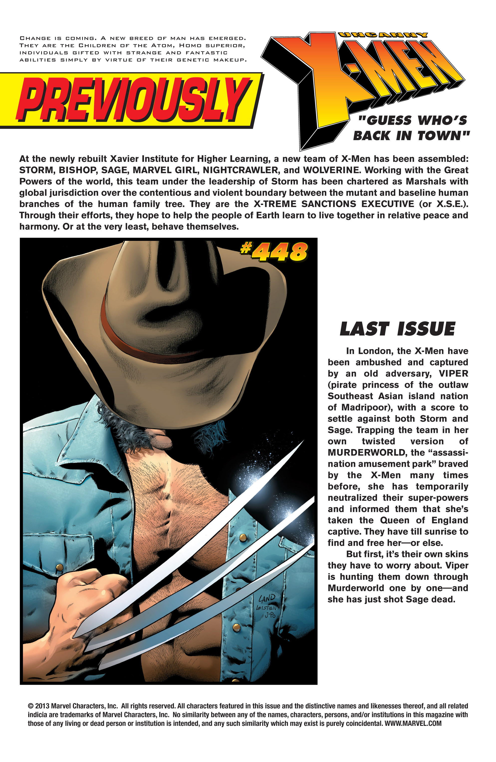 Read online Uncanny X-Men (1963) comic -  Issue #449 - 2