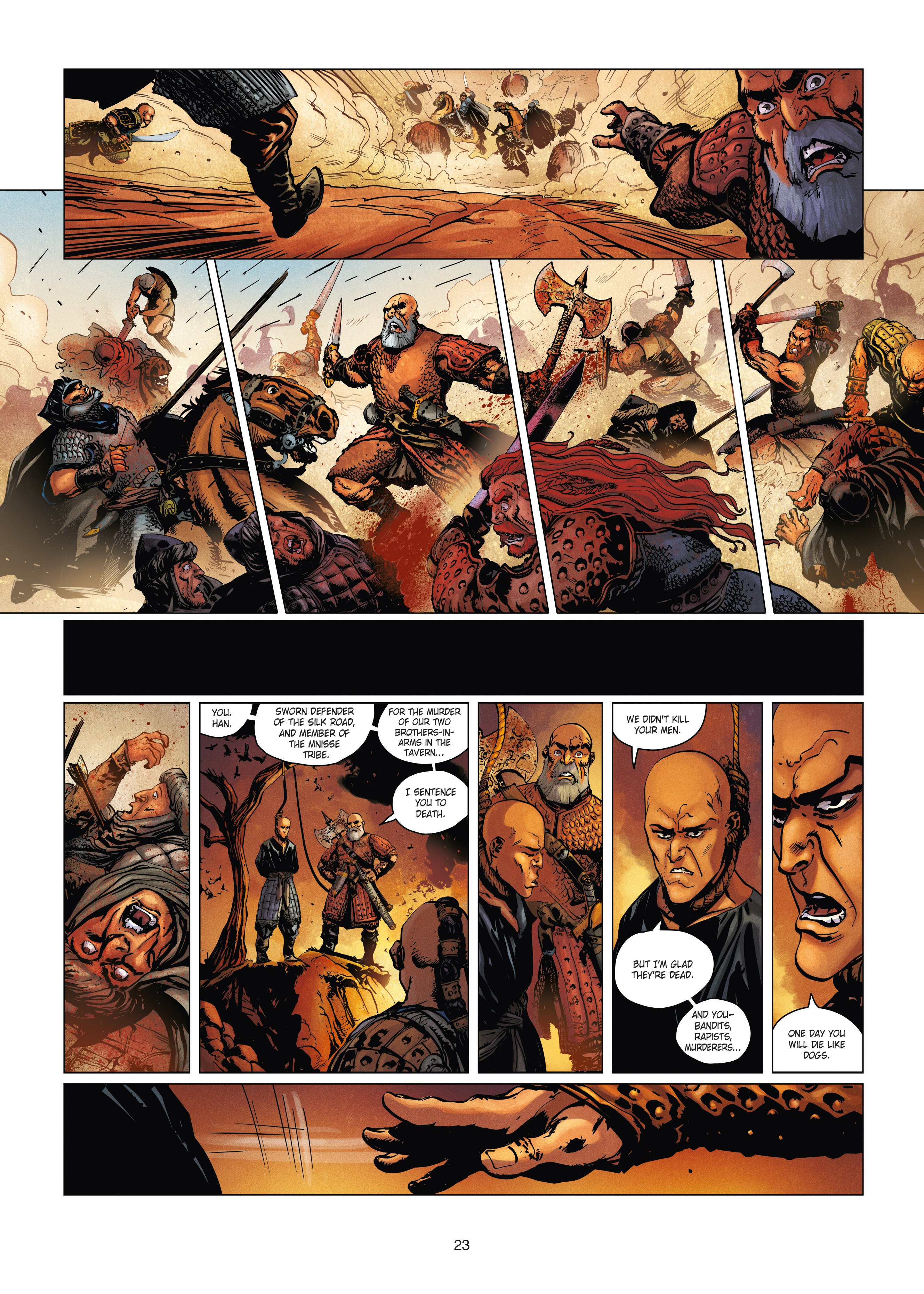 Read online Chronicles of the Dragon Knights comic -  Issue #21 - 23