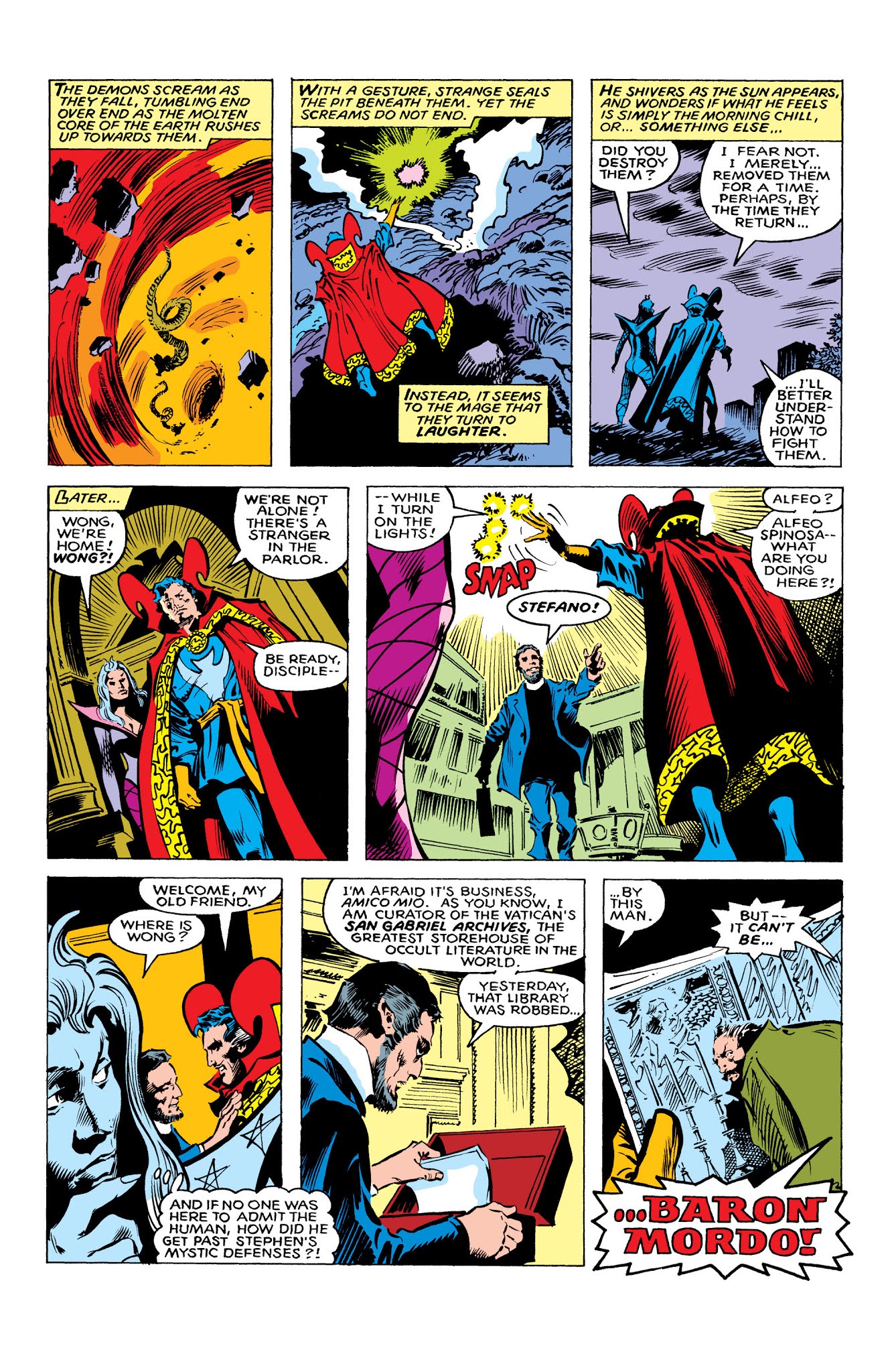 Read online Marvel Masterworks: Doctor Strange comic -  Issue # TPB 8 (Part 1) - 24