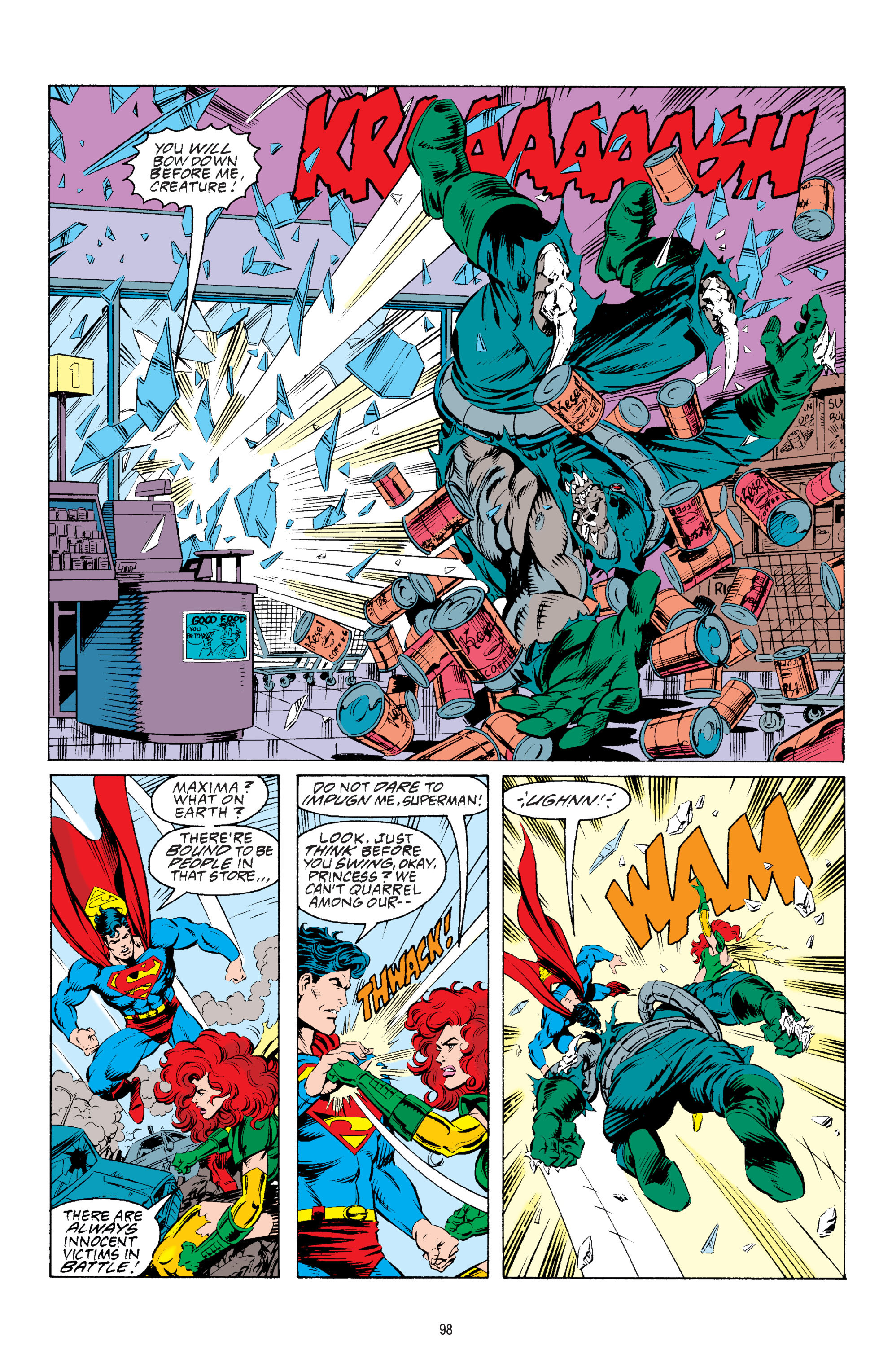Read online Superman: The Death and Return of Superman Omnibus comic -  Issue # TPB (Part 1) - 90