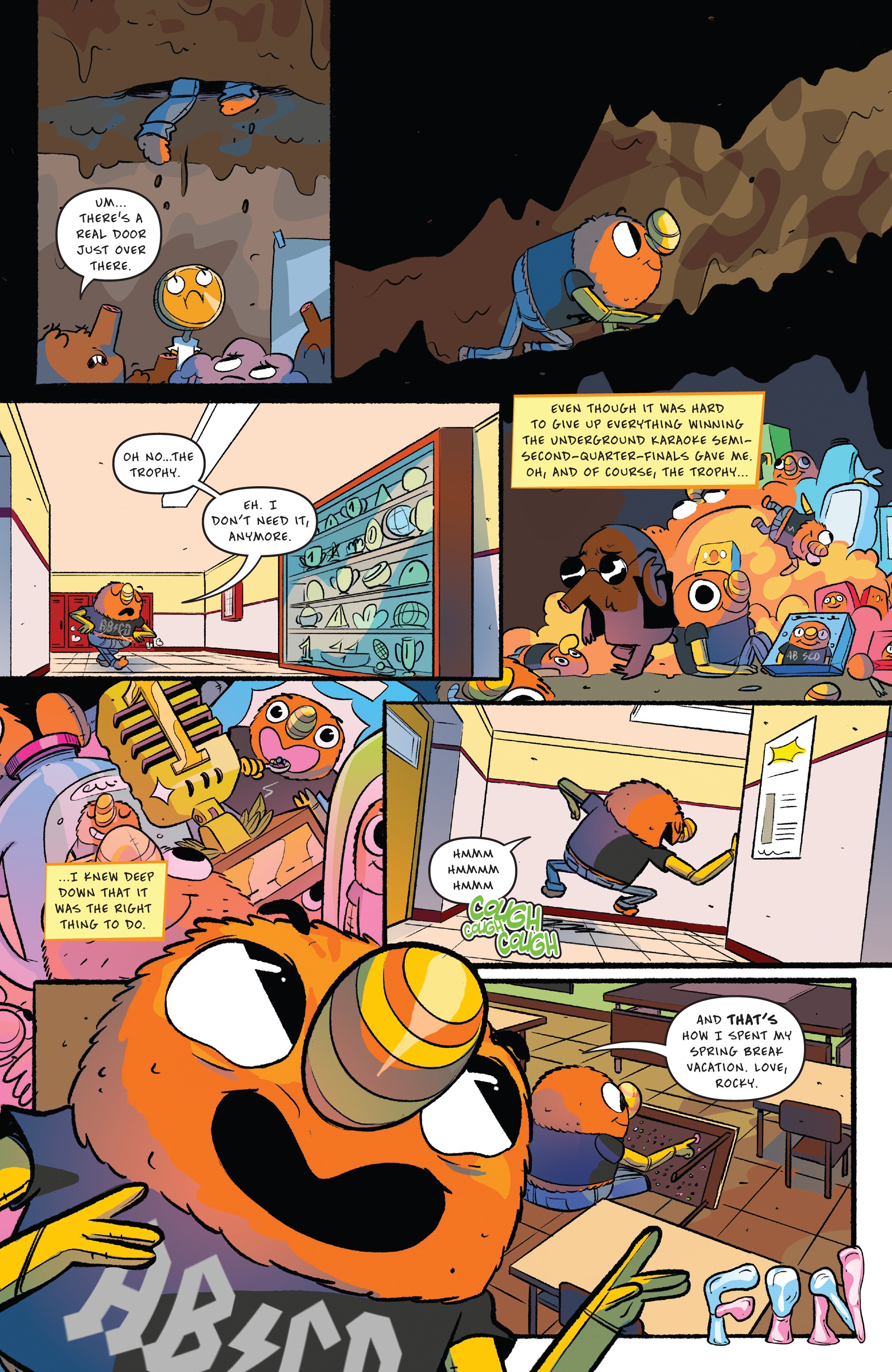 Read online The Amazing World of Gumball: Spring Break Smash comic -  Issue # Full - 42