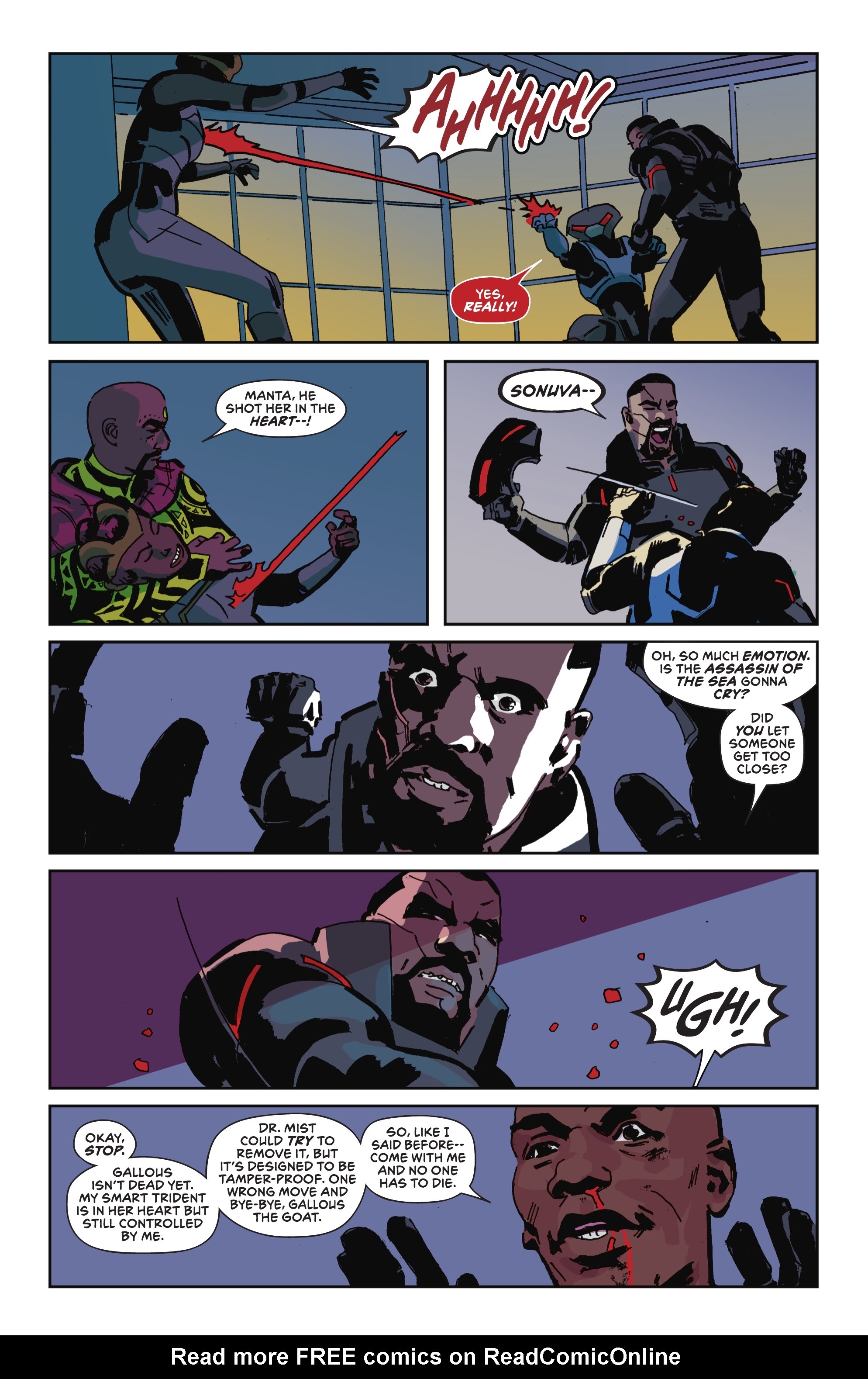 Read online Black Manta comic -  Issue #5 - 17