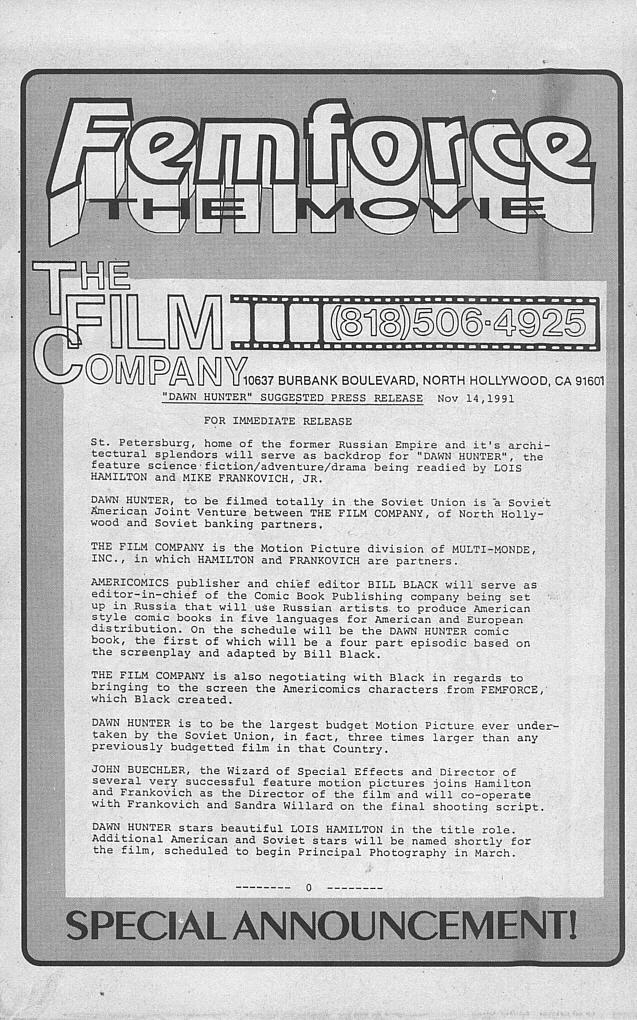 Read online Femforce comic -  Issue #44 - 15