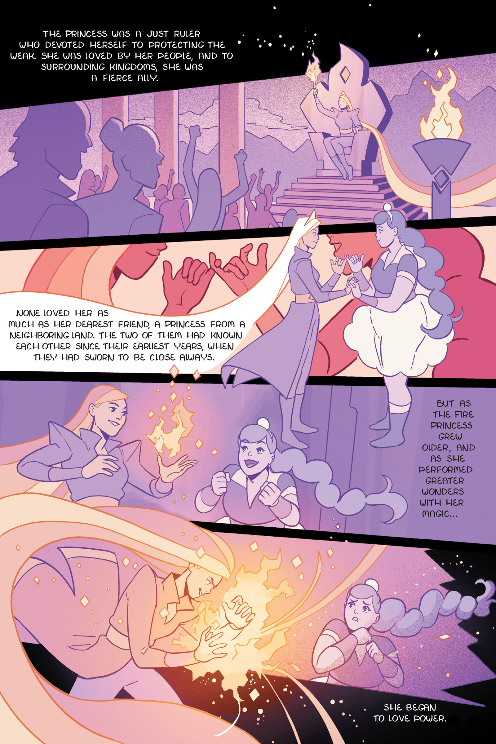Read online She-Ra and the Princesses of Power: Legend of the Fire Princess comic -  Issue # TPB - 14