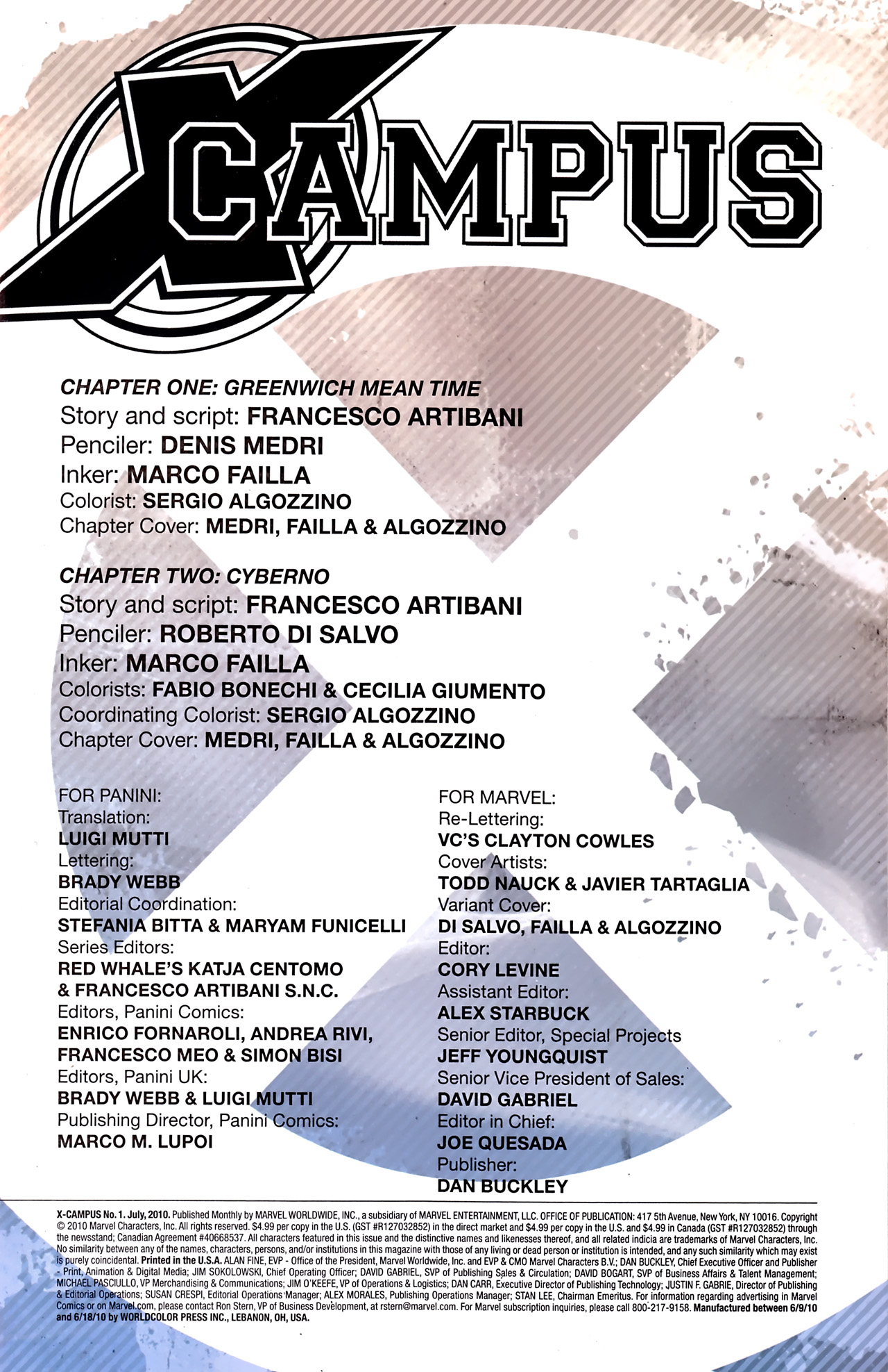 Read online X-Campus comic -  Issue #1 - 4