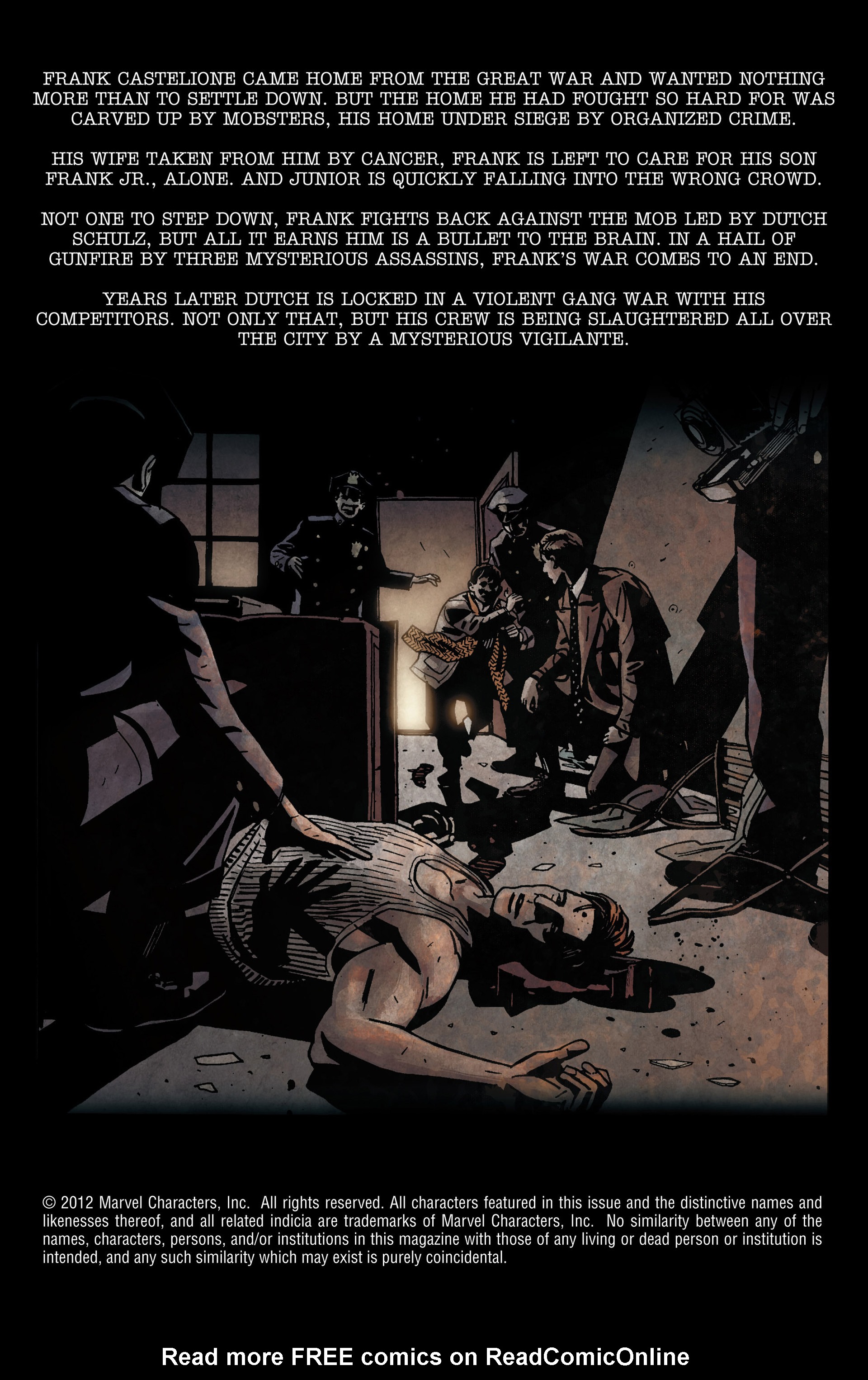 Read online Punisher Noir comic -  Issue #3 - 2