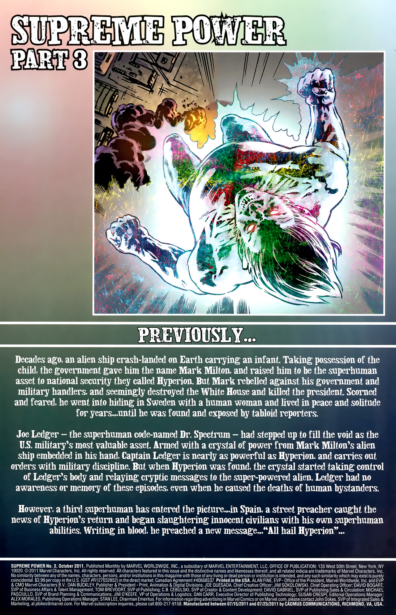 Read online Supreme Power (2011) comic -  Issue #3 - 2