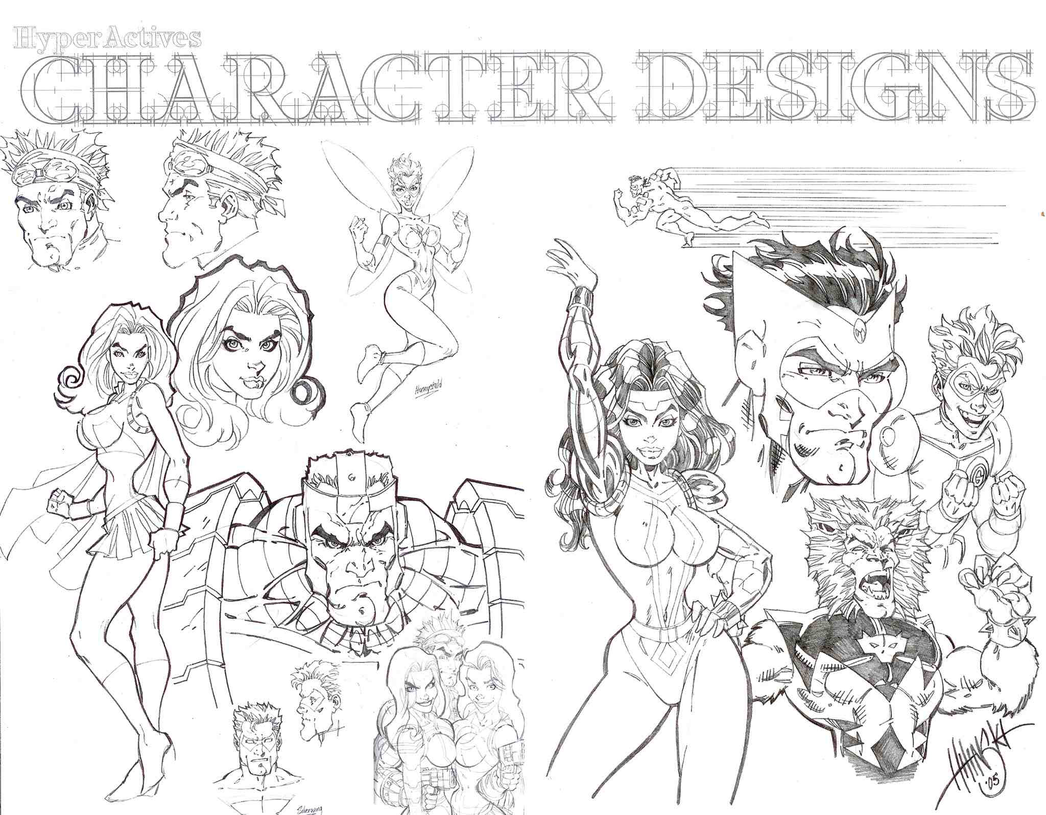 Read online Hyper-Actives comic -  Issue #0 - 13