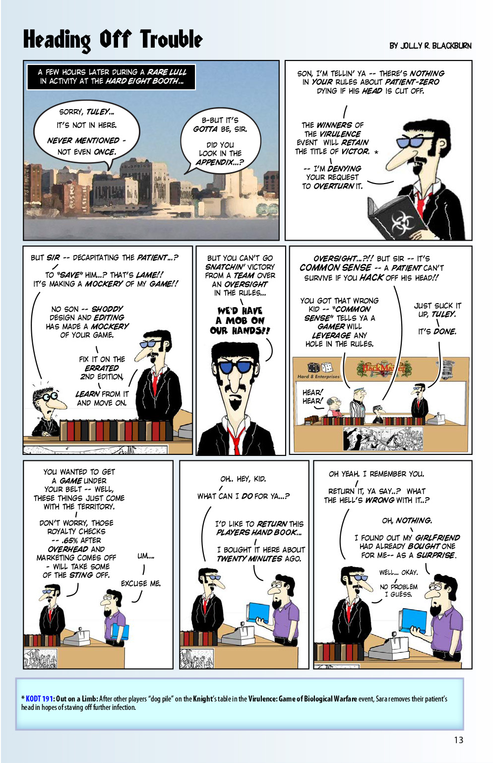 Read online Knights of the Dinner Table comic -  Issue #192 - 15