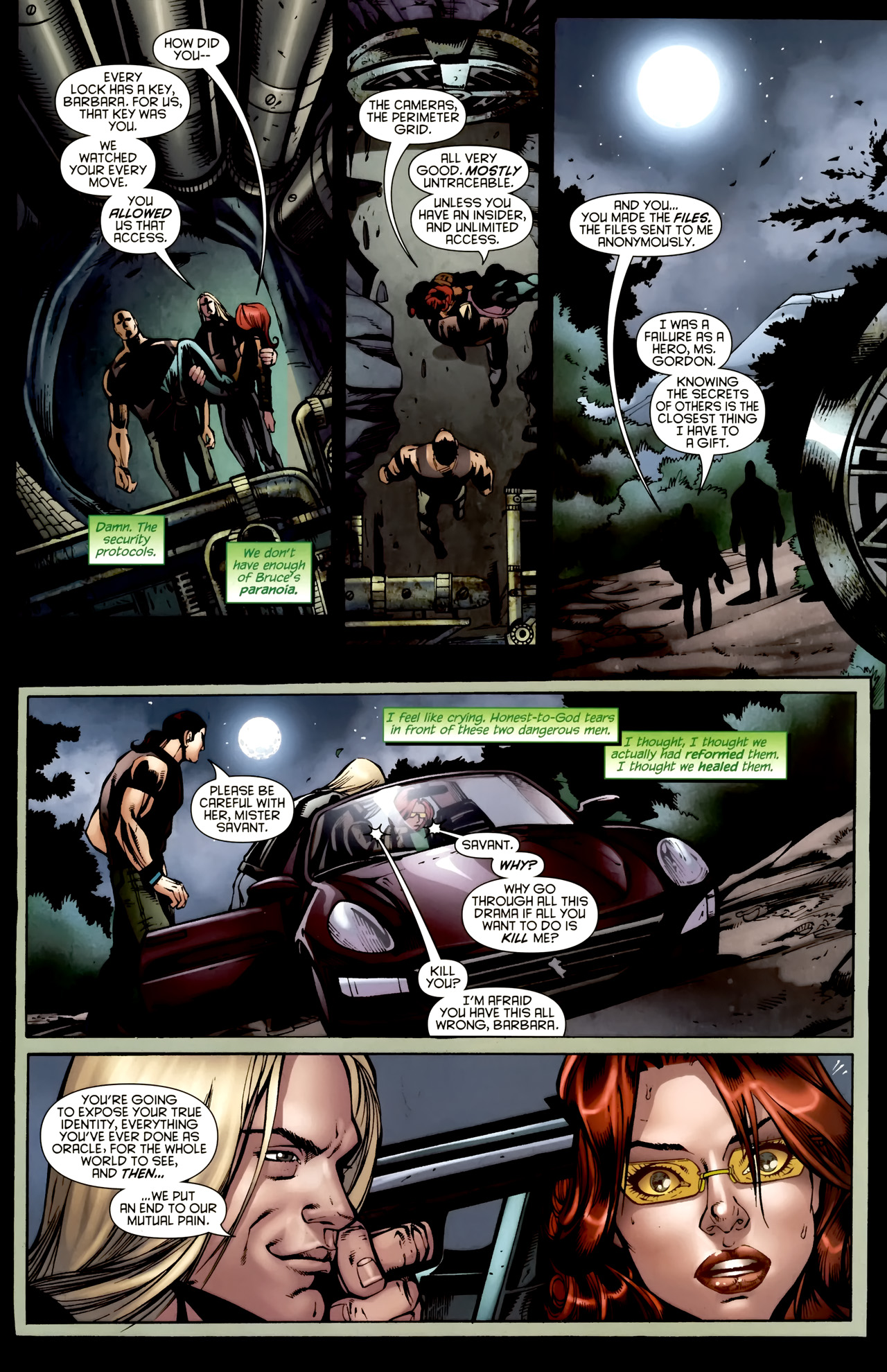 Read online Birds of Prey (2010) comic - Issue #3