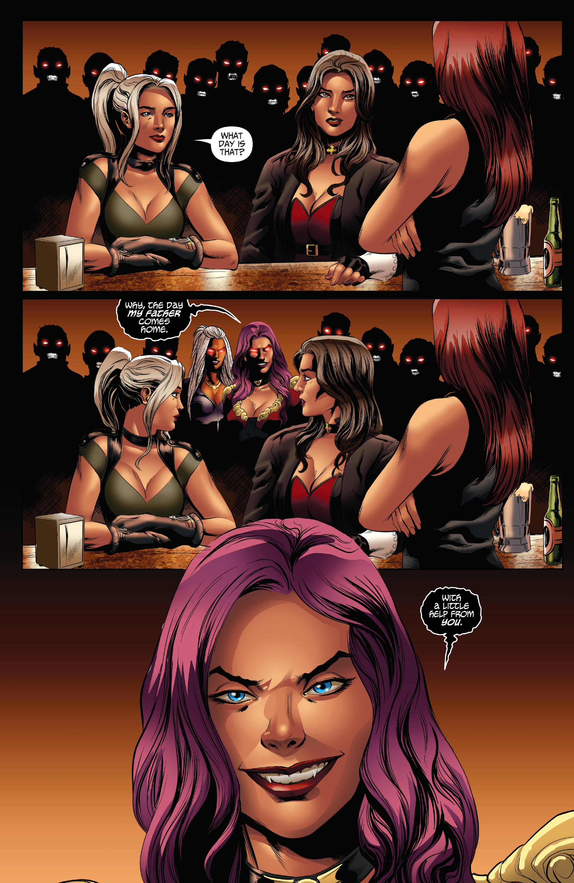 Read online Van Helsing vs. Dracula's Daughter comic -  Issue #4 - 21