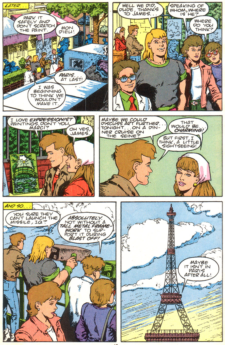Read online James Bond Jr. comic -  Issue #2 - 17