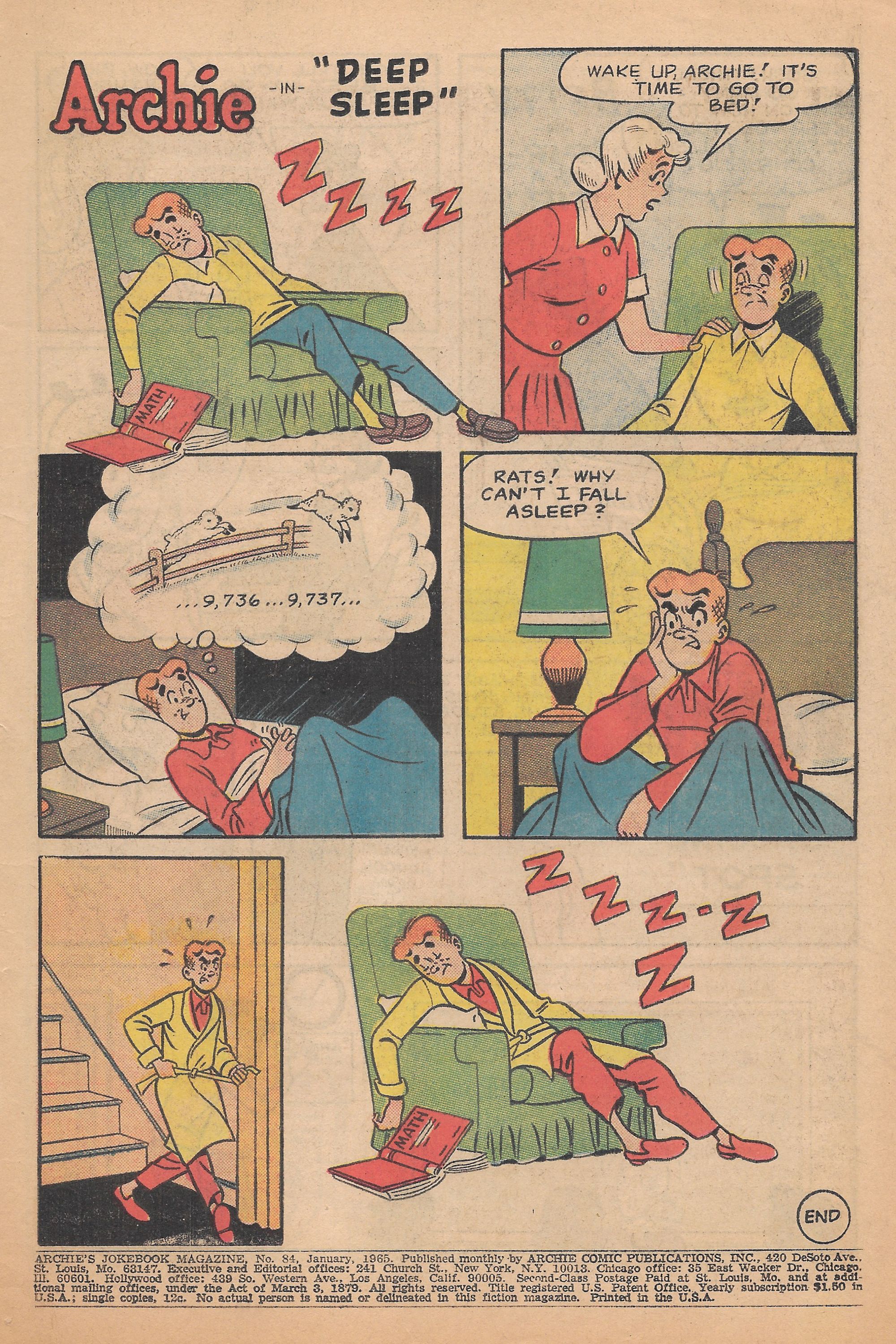 Read online Archie's Joke Book Magazine comic -  Issue #84 - 3
