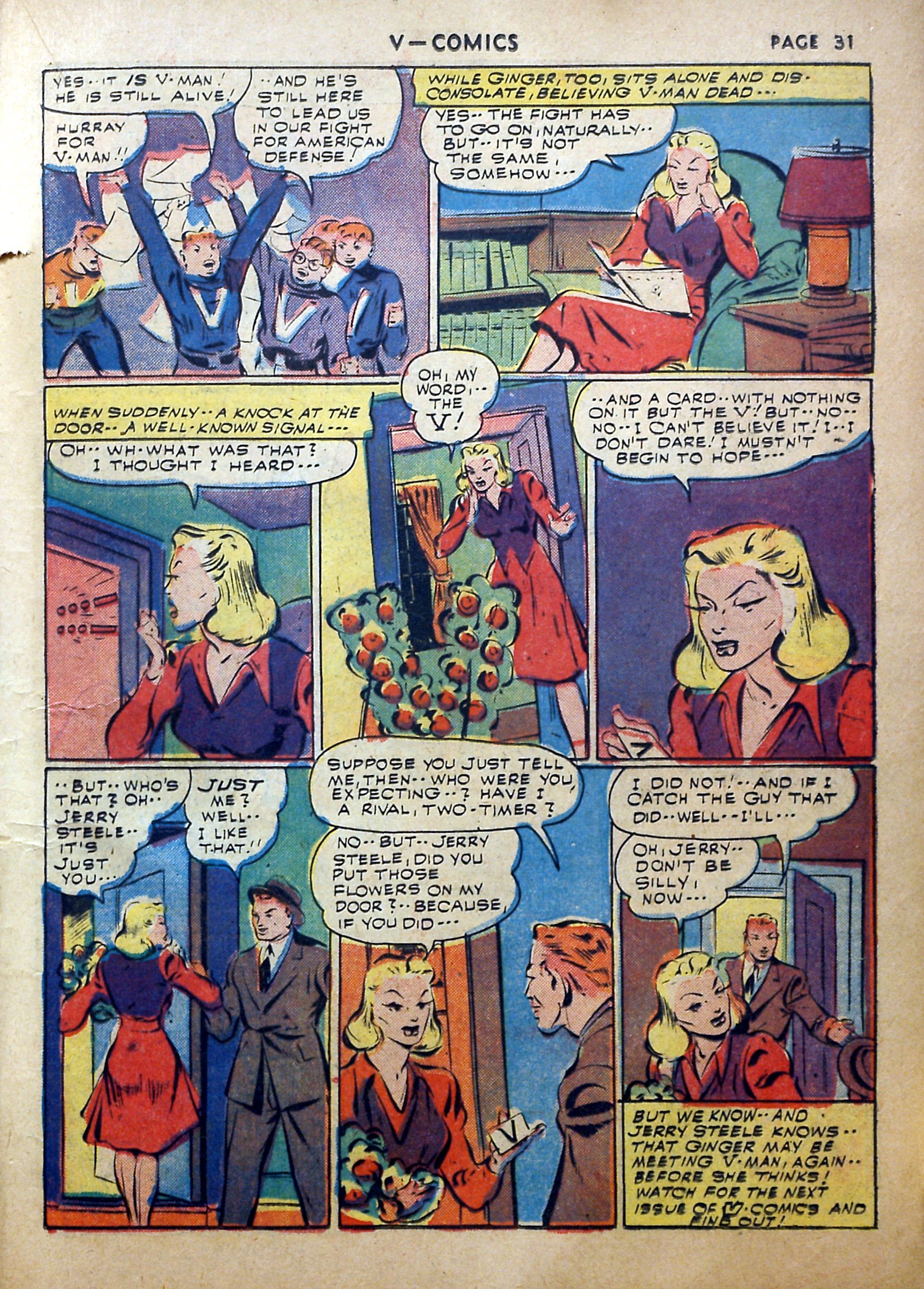 Read online V...- Comics comic -  Issue #2 - 32