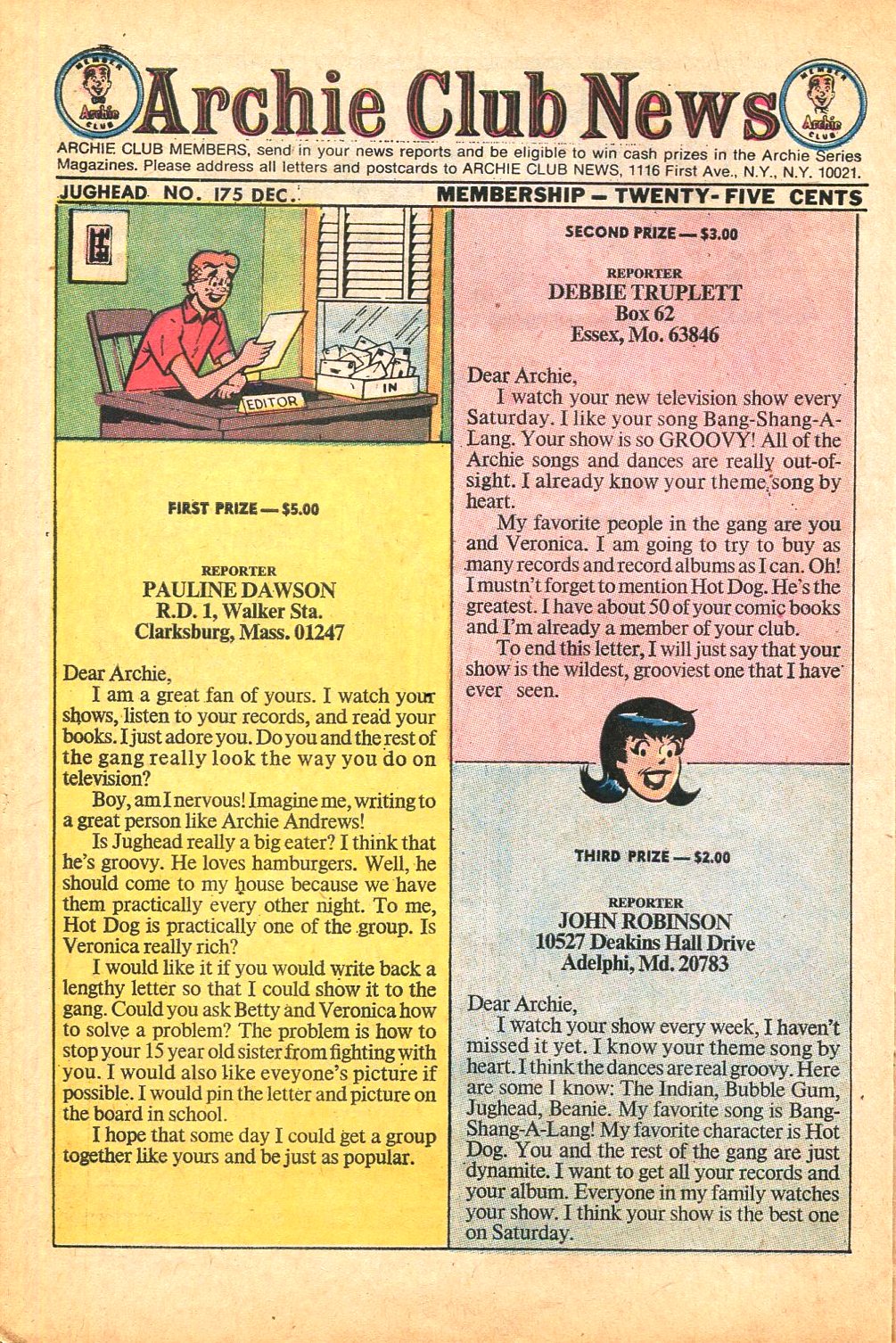 Read online Jughead (1965) comic -  Issue #175 - 10