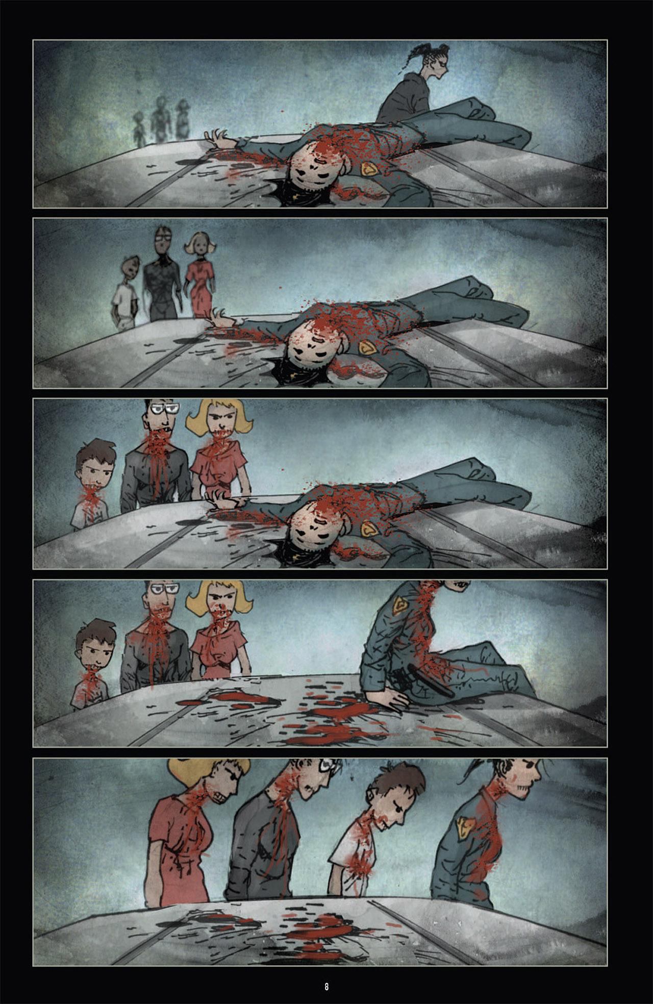 Read online 30 Days of Night (2011) comic -  Issue #4 - 12
