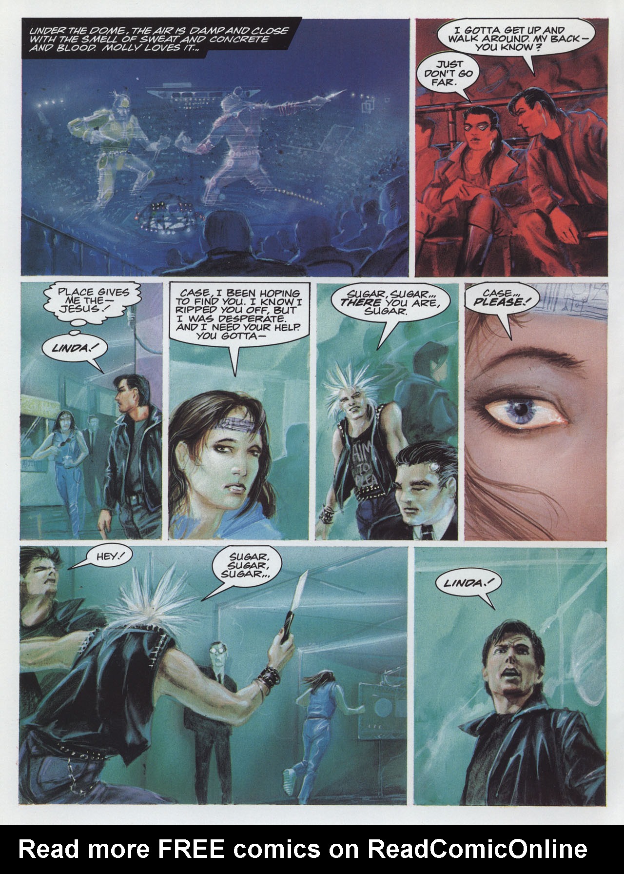 Read online Neuromancer comic -  Issue # Full - 32