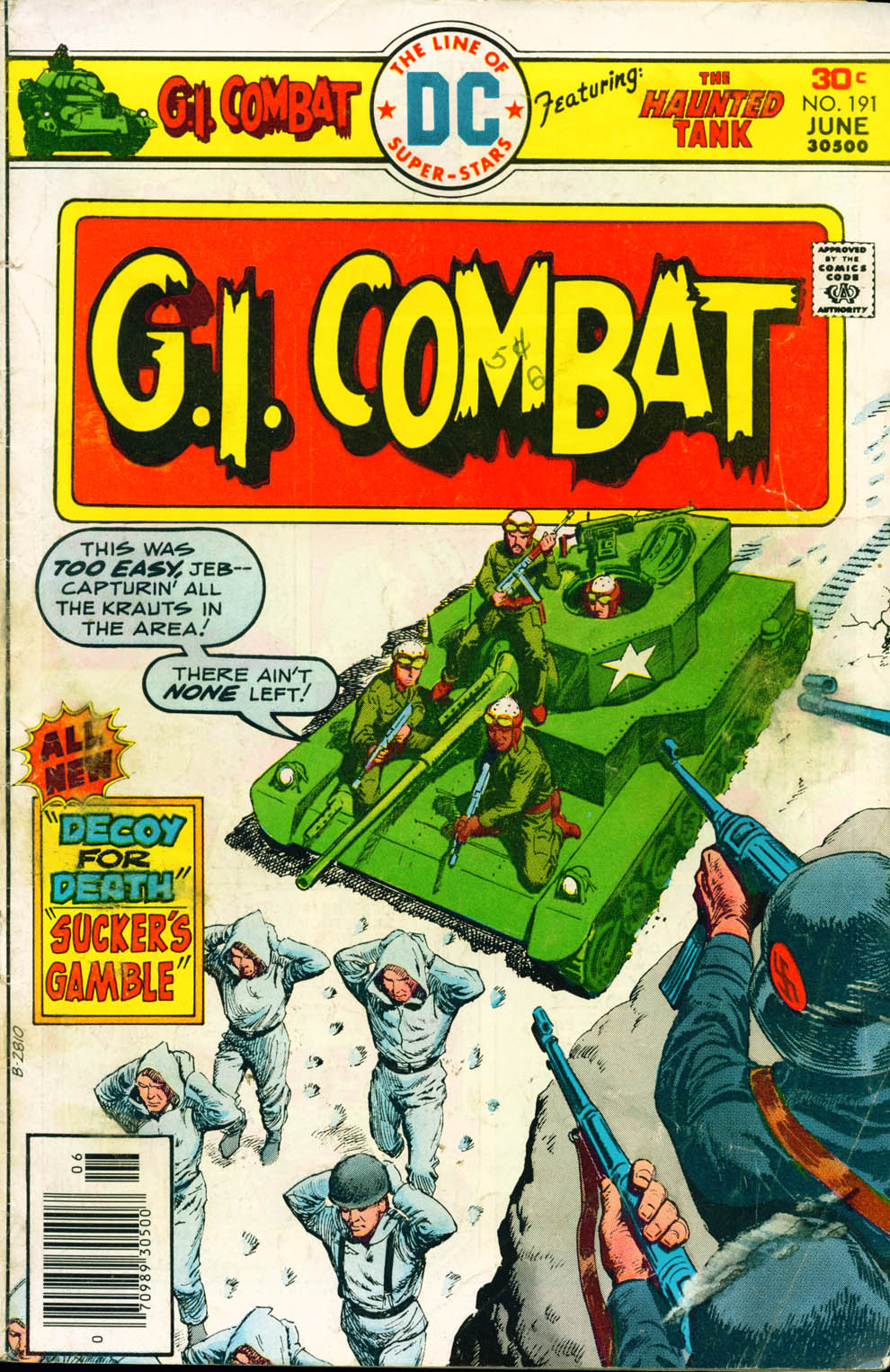 Read online G.I. Combat (1952) comic -  Issue #191 - 1